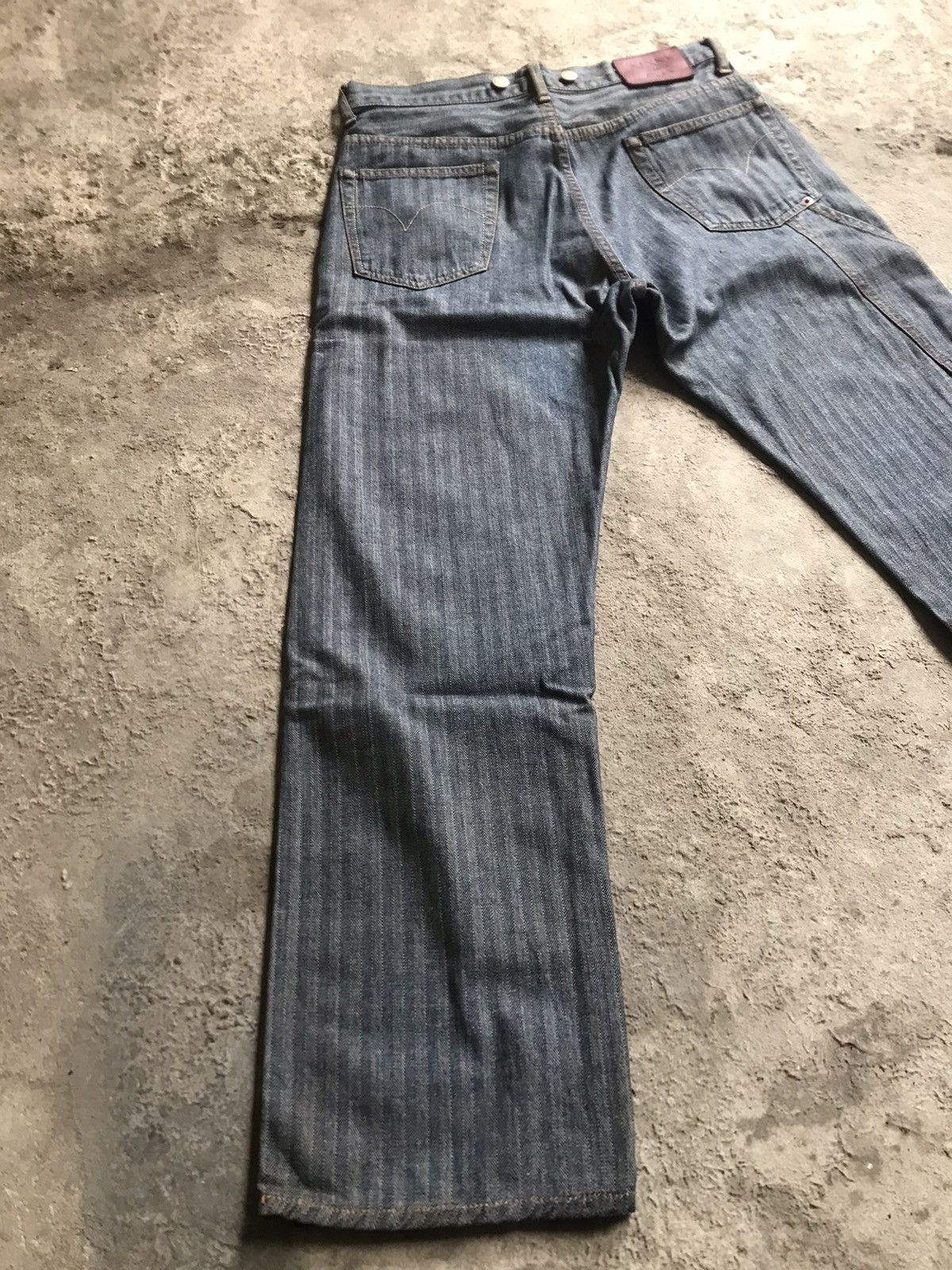 Hysteric Glamour ⚡️Hysteric Glamour Kinky Carpanter Herringbone Baggy- W32 Size US 32 / EU 48 - 14 Thumbnail