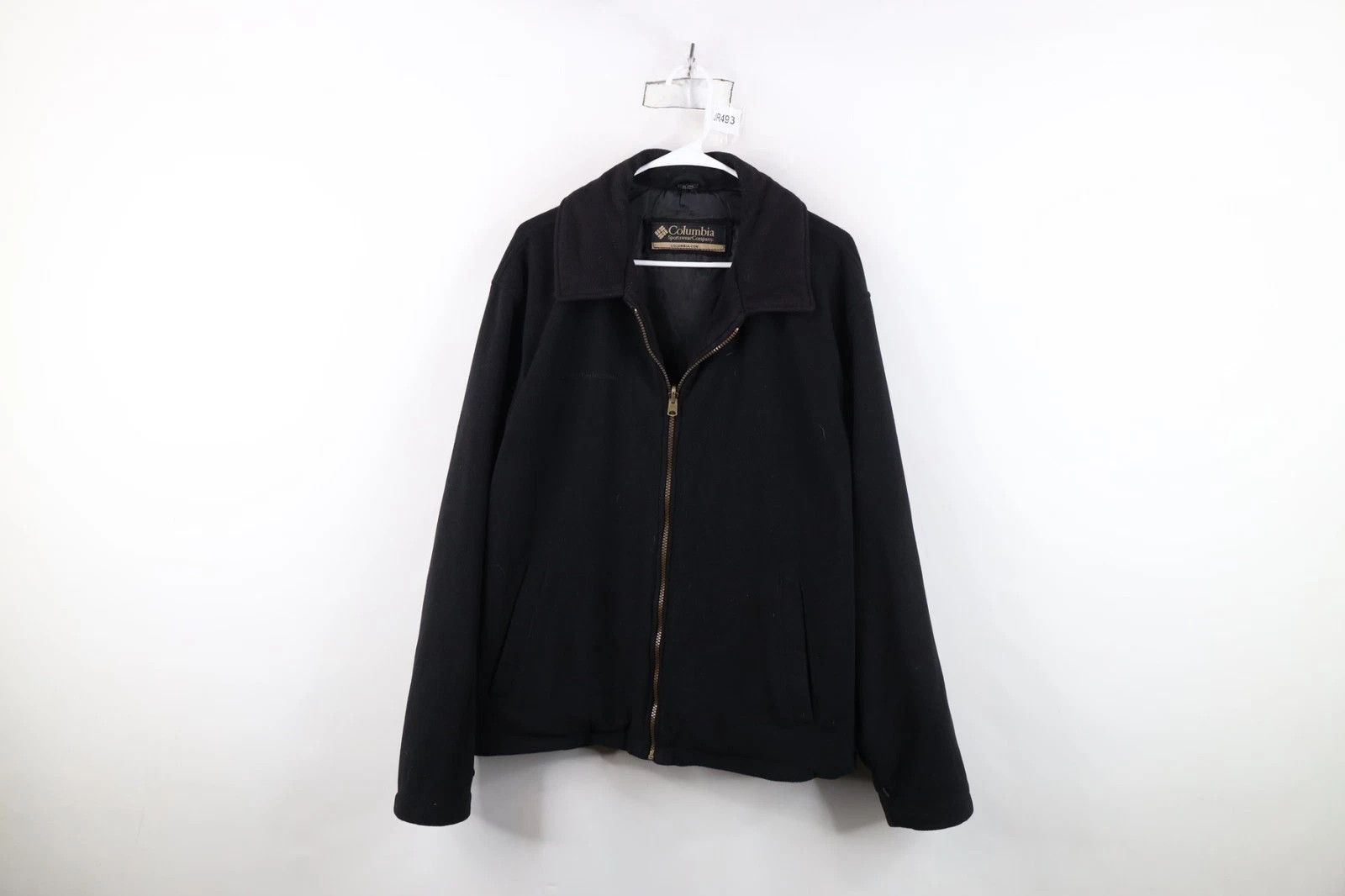 Columbia Vintage 90s Y2K Columbia 2 In 1 Leather Bomber Jacket Black Size US XL / EU 56 / 4 - 11 Thumbnail