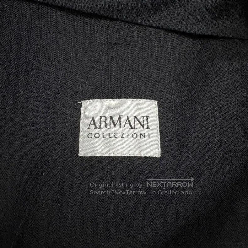 Emporio Armani Armani Black Wool Casual Pants. Size US 36 / EU 52 - 4 Thumbnail