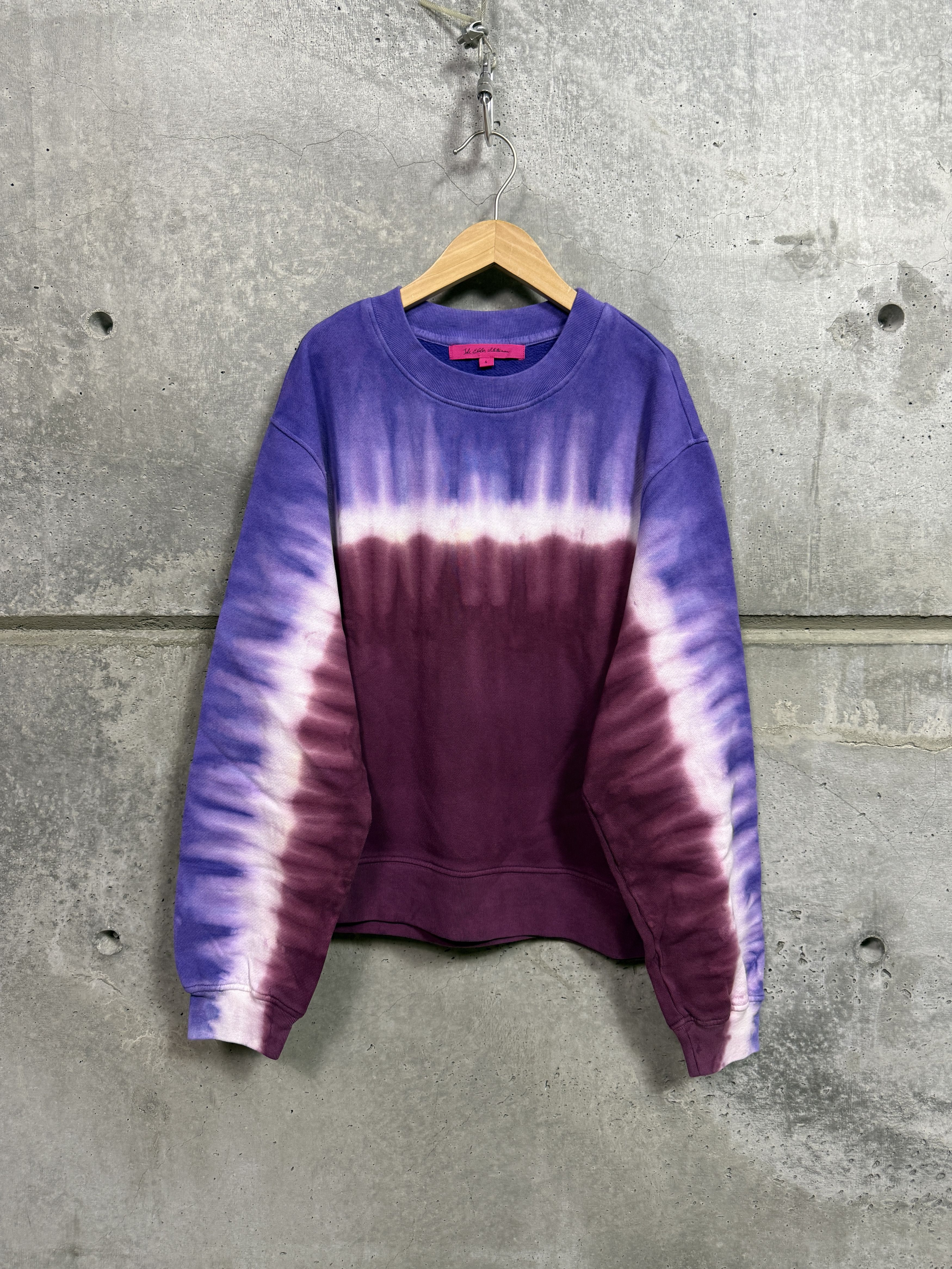 $570 The Elder Statesman Daybreak Daily Crewneck Sweater