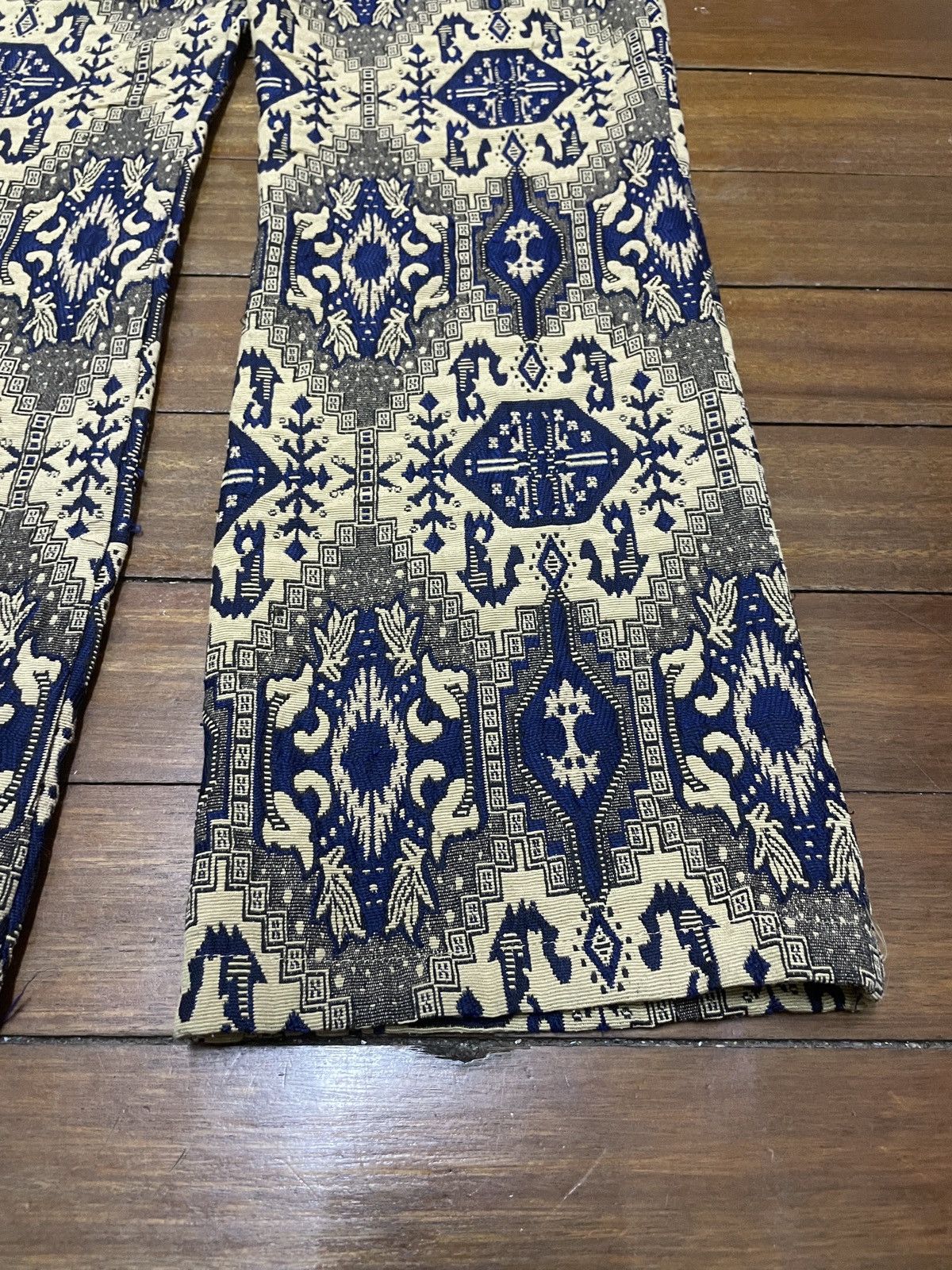 Japanese Brand Rare Design Vintage Japanese Brand Fafatt Navajo Pants 1990s Size US 29 - 8 Thumbnail