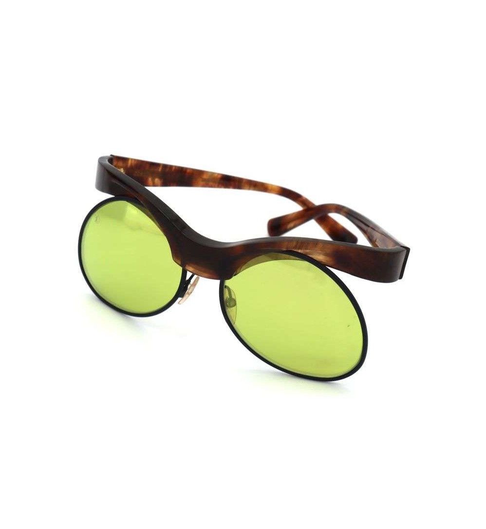 Louis Vuitton LOUIS VUITTON 2015 Natalia Alien Sunglasses Runway LV logo Size ONE SIZE - 9 Thumbnail