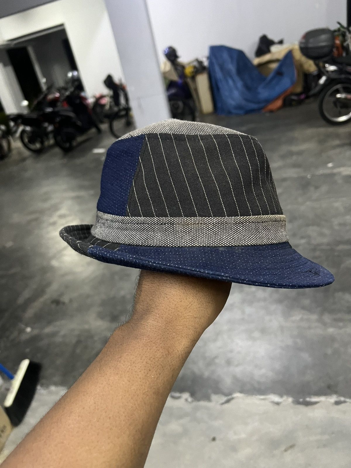 Japanese Brand × Vintage PATCHWORK HAT MEN Size ONE SIZE - 2 Thumbnail