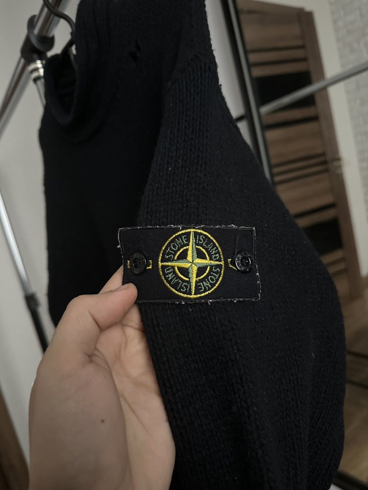 Stone Island AW 1998 Stone Island Turtleneck Knit Sweater Wool Vintage Size US L / EU 52-54 / 3 - 7 Thumbnail