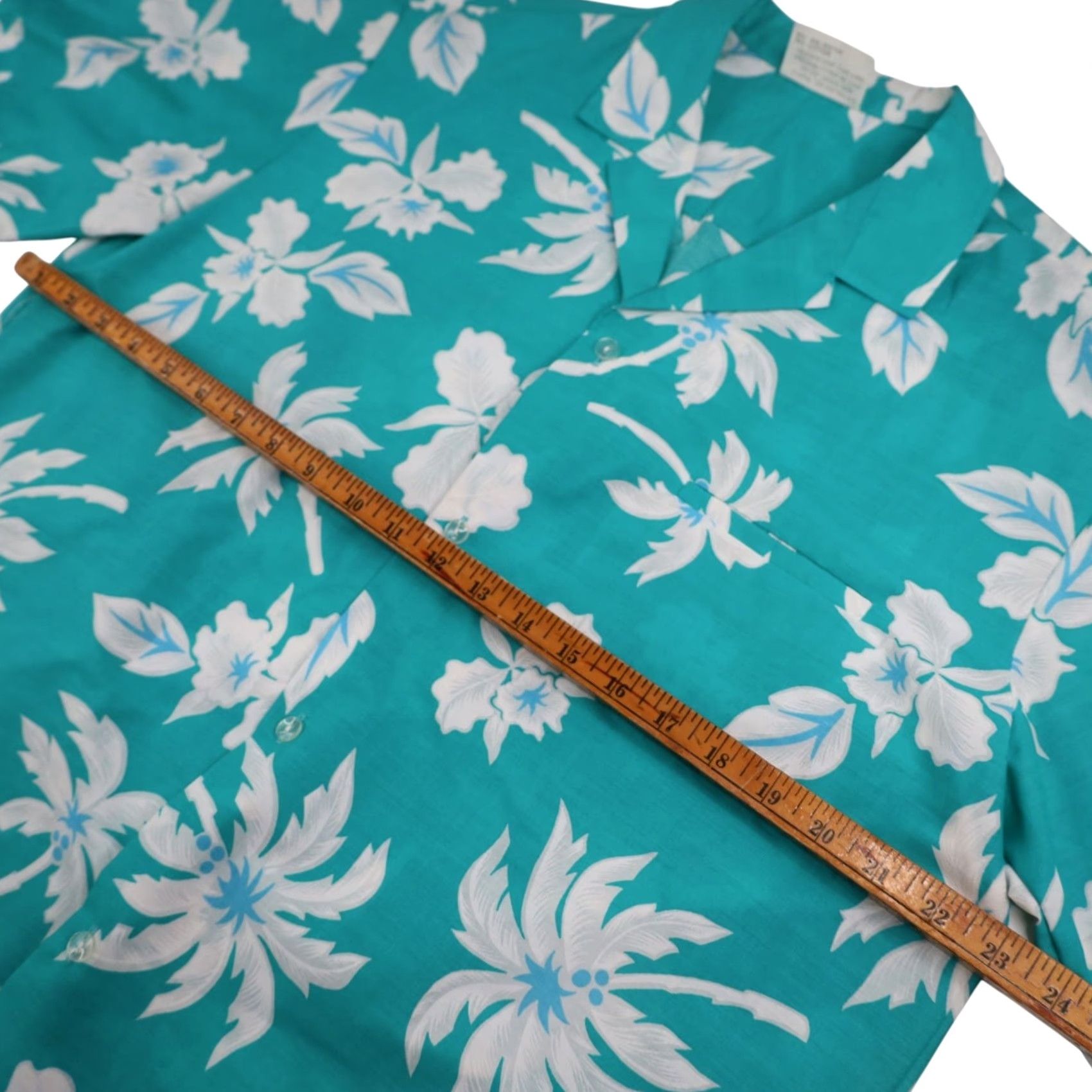 Vintage VINTAGE Royal Hawaiian Creations Shirt Men L Short Sleeve Blue Hawaiian Shirt Size US L / EU 52-54 / 3 - 6 Thumbnail