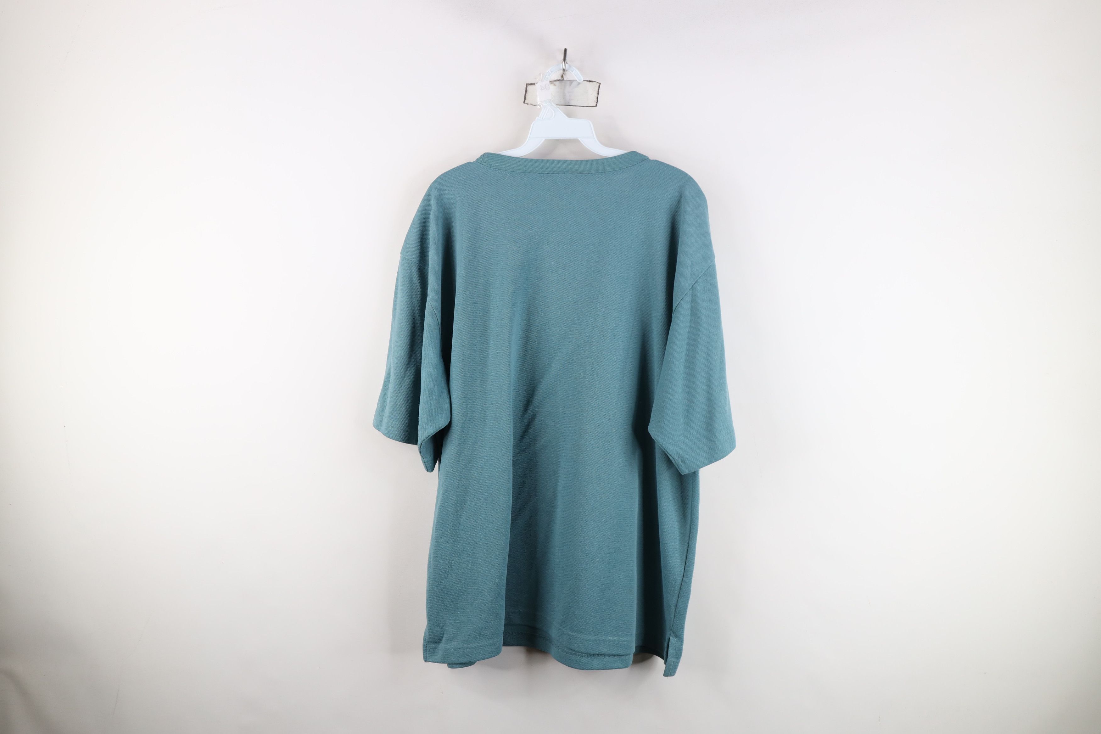 L.L. Bean Vintage 90s LL Bean Spell Out Thermal Waffle Knit T-Shirt Size US XL / EU 56 / 4 - 10 Thumbnail