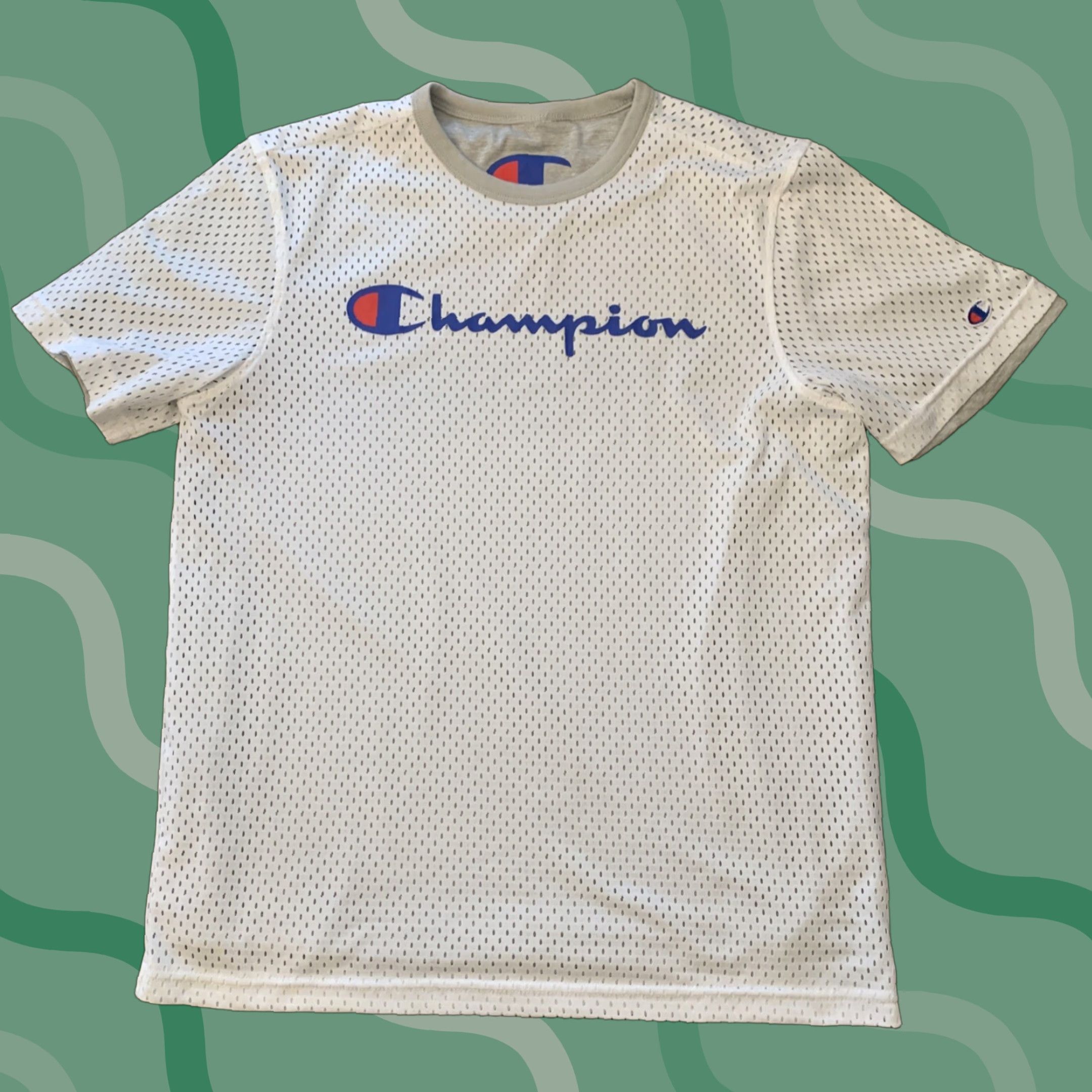 Champion Champion Reversible T-Shirt, Men's Large, Gray, 90s Sports Logo Size US L / EU 52-54 / 3 - 1 Thumbnail