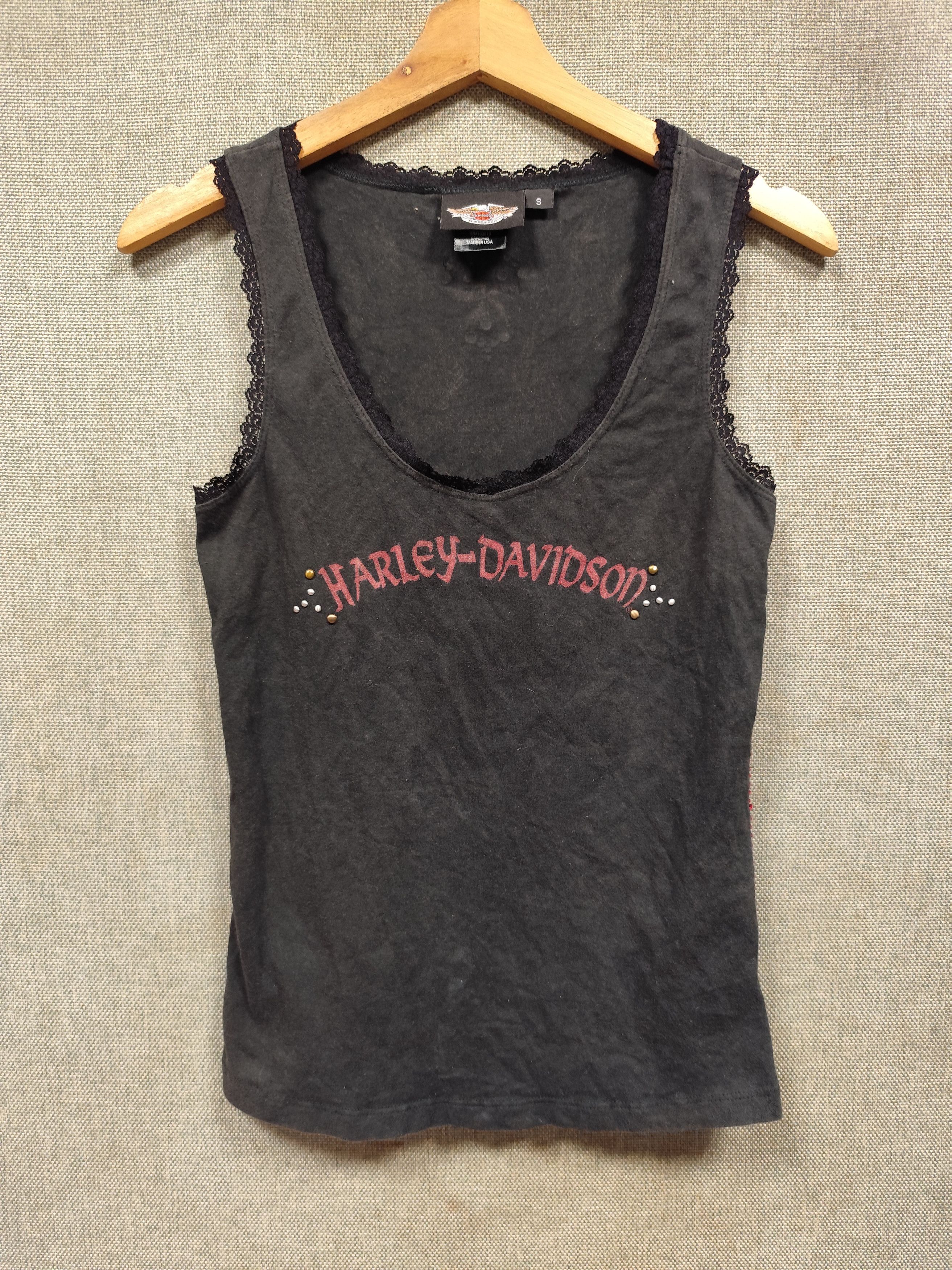 Harley Davidson Vintage tank tops harley davidson made in usa Size S / US 4 / IT 40 - 2 Thumbnail