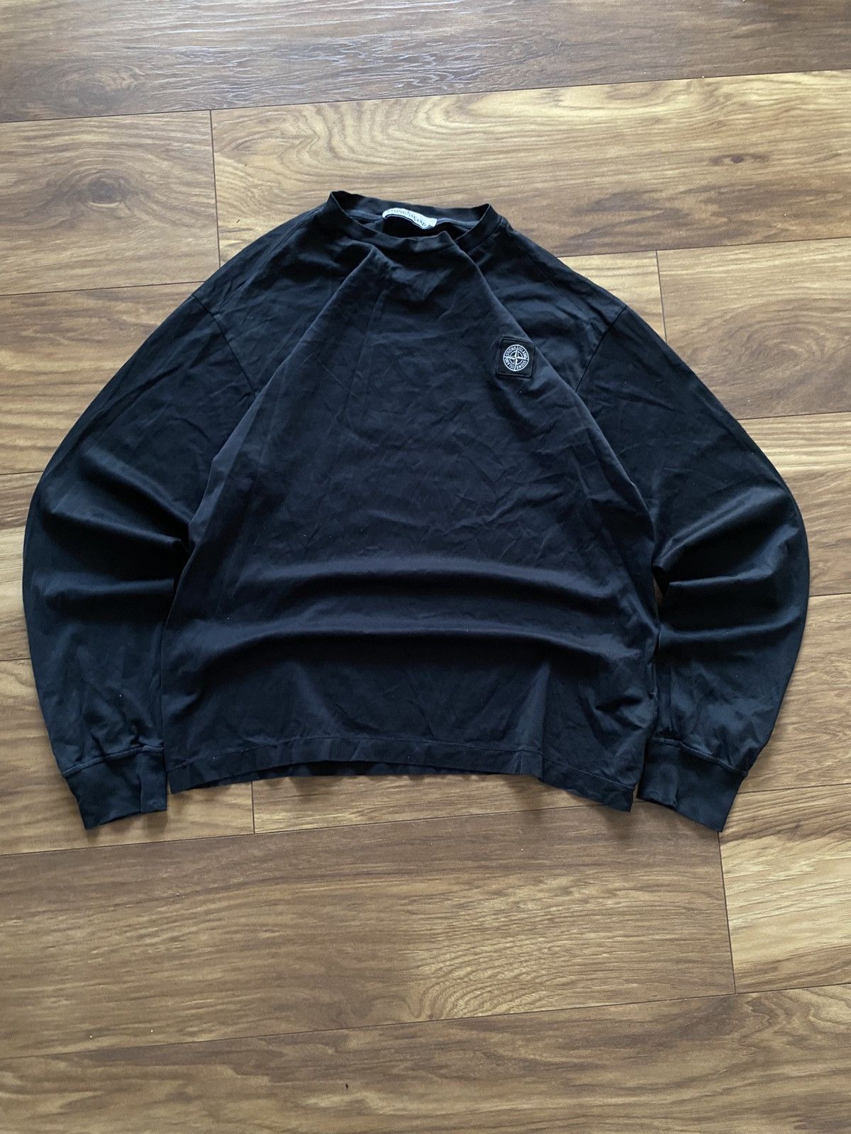 Stone Island Longsleeve Stone Island Boxy Fit Patch Program Drill Y2k Size US L / EU 52-54 / 3 - 1 Thumbnail