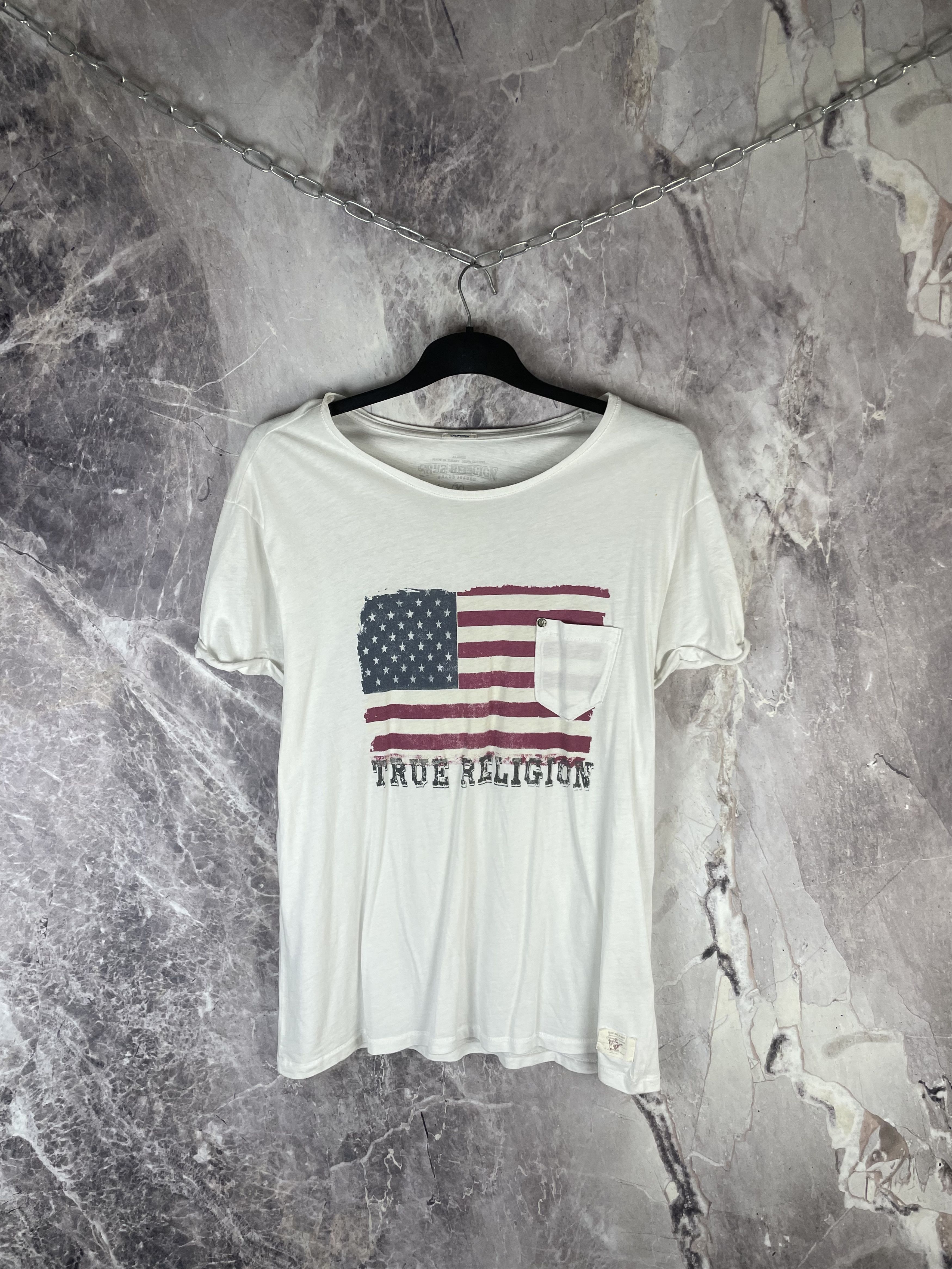 True Religion True Religion USA Tee Big Logo Size US XL / EU 56 / 4 - 2 Thumbnail