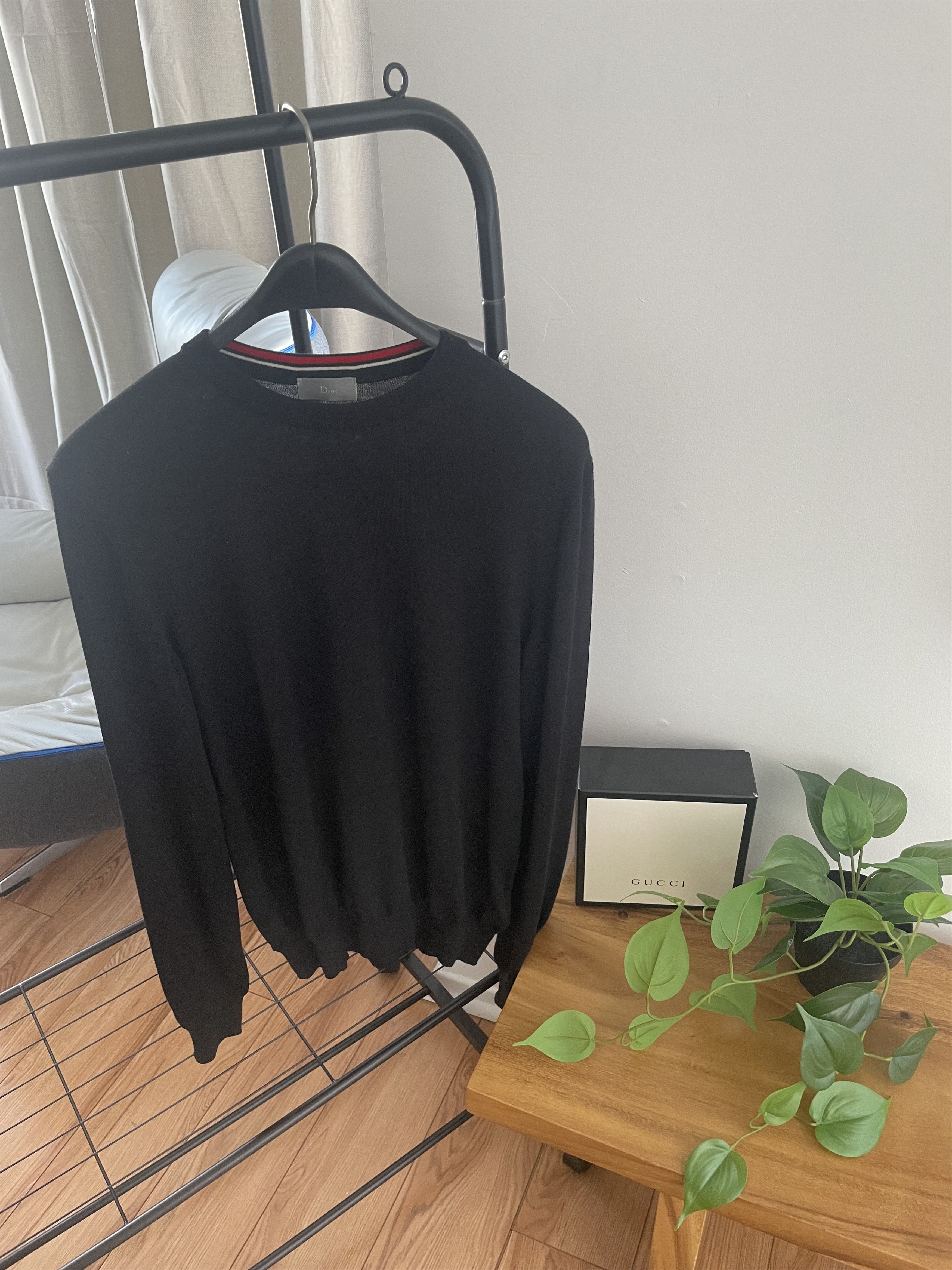 Dior Dior Virgin Wool sweater black size Small Size US S / EU 44-46 / 1 - 1 Thumbnail