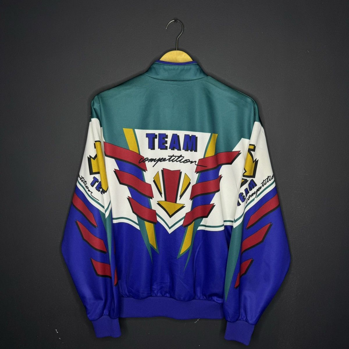 Descente Vintage 90's Descente All Over Print Track Jacket Size US M / EU 48-50 / 2 - 2 Thumbnail