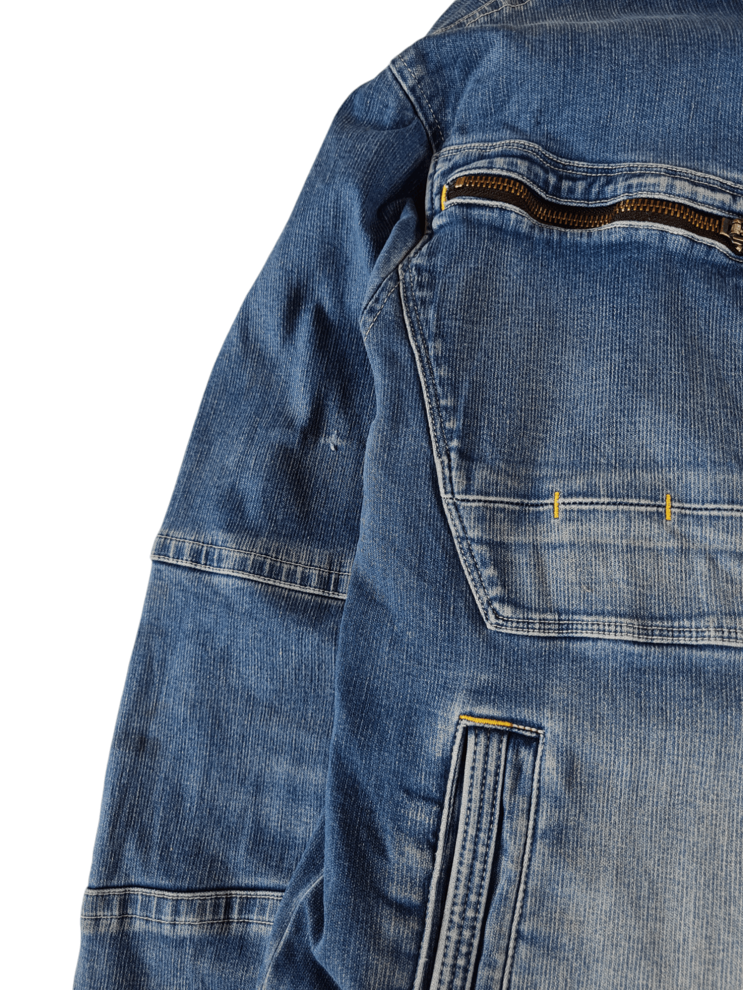 Japanese Brand × Vintage Vtg Tora Denim Jacket Blue Size US L / EU 52-54 / 3 - 7 Thumbnail