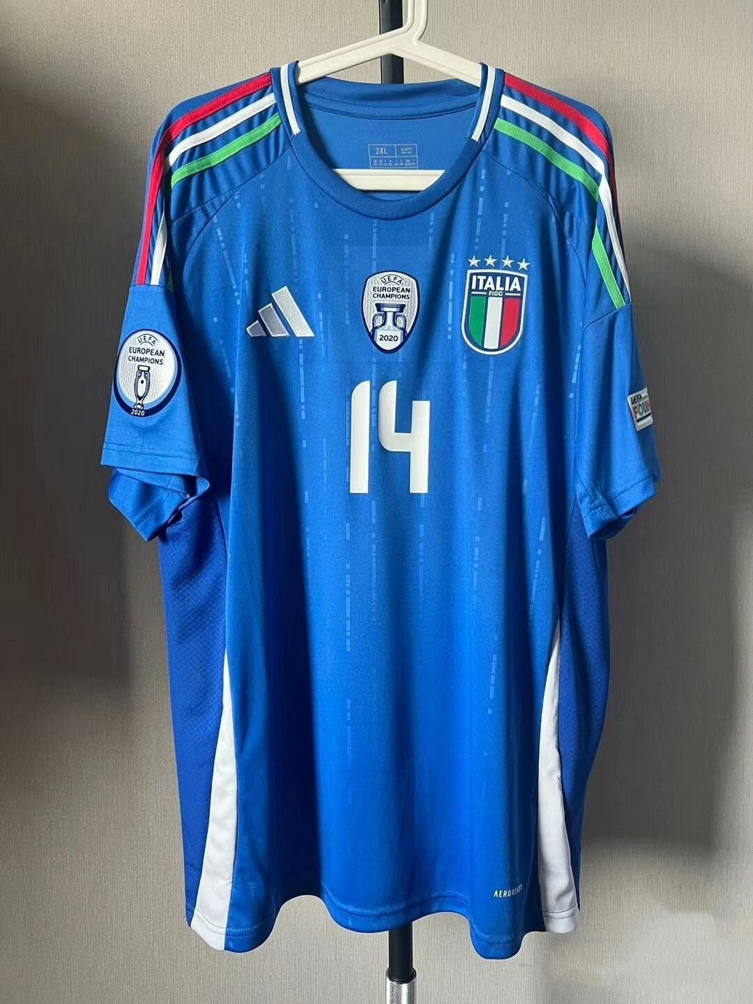 Fifa World Cup 2024 European Cup Italy 14 Federico Chiesa Jersey Grailed