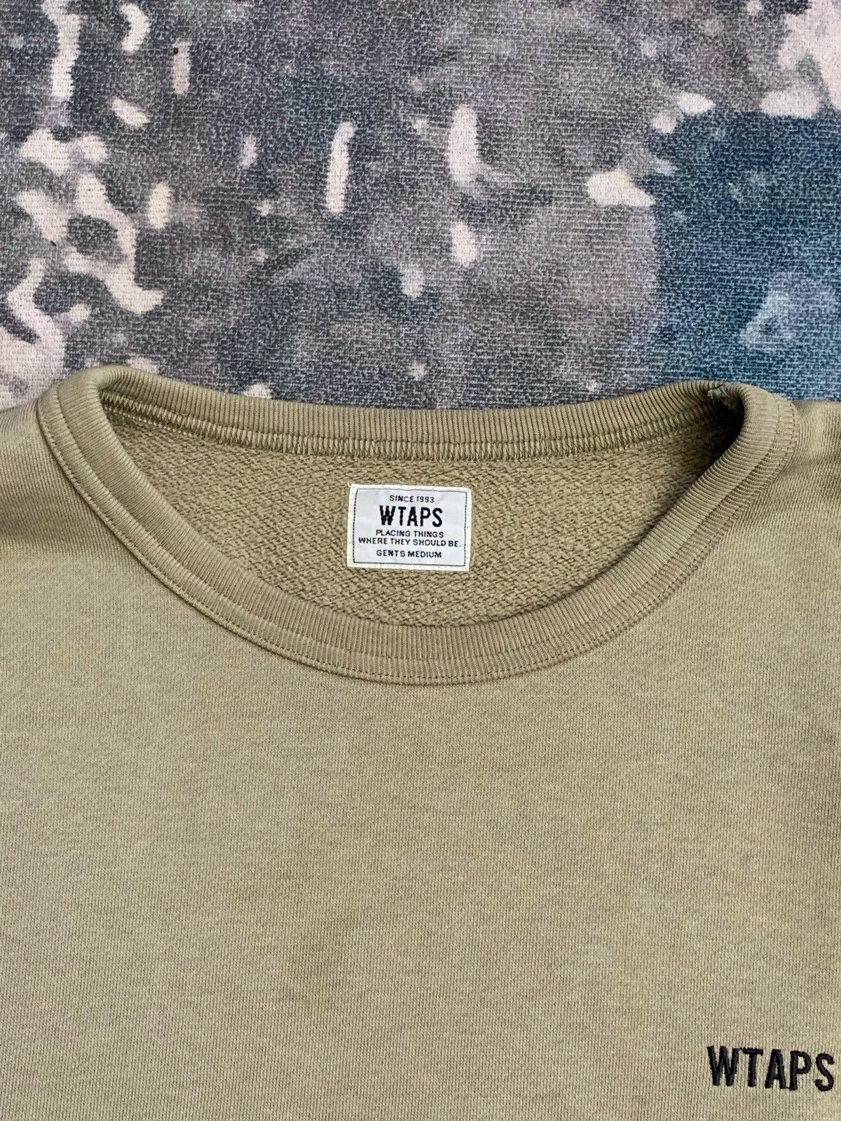 Wtaps RARE!! Only one 00s Wtaps Rework Crewneck Size US L / EU 52-54 / 3 - 3 Thumbnail