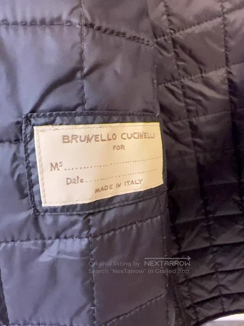Brunello Cucinelli Brunello Cucinelli Plaid thin cotton coat Size XS / US 0-2 / IT 36-38 - 6 Thumbnail