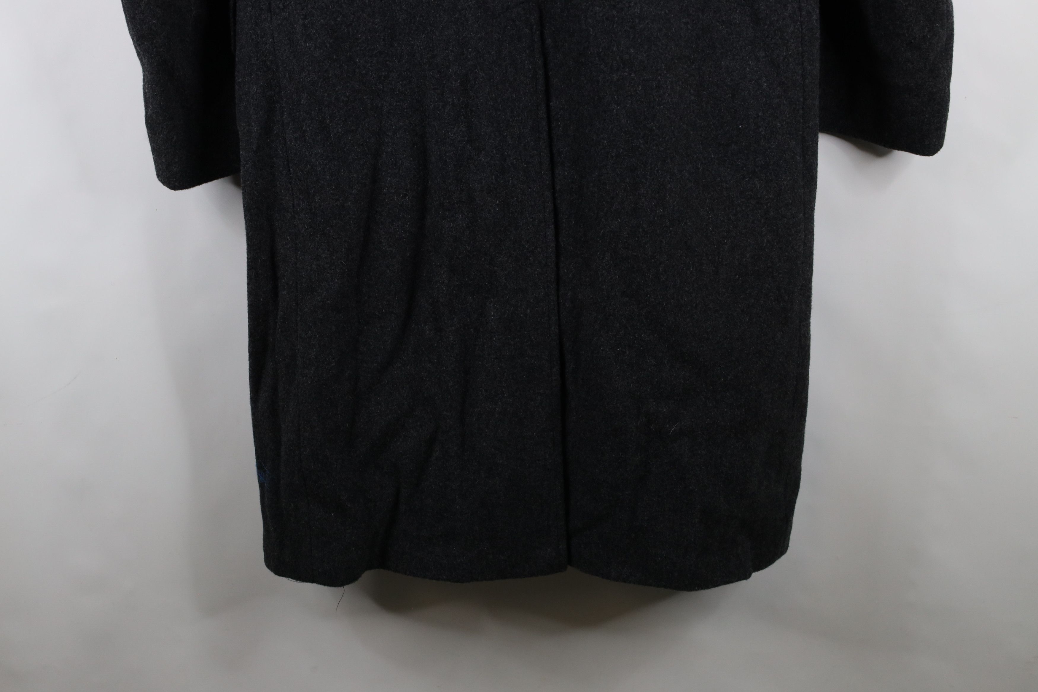 Vintage Vintage 70s Streetwear Overcoat Jacket Charcoal Gray USA Size US L / EU 52-54 / 3 - 15 Thumbnail