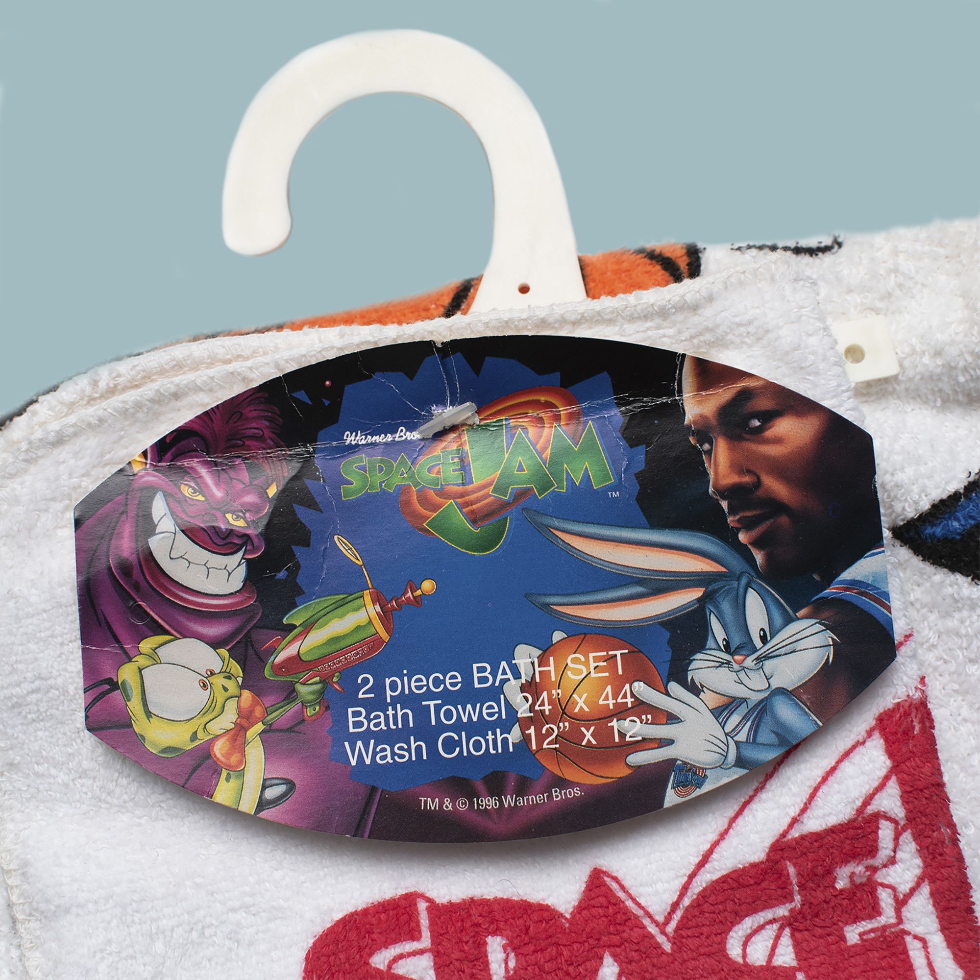 Warner Bros *RARE* *BNWT* SPACE JAM TOWEL SET VINTAGE 1996 WARNER BROS Size ONE SIZE - 2 Thumbnail