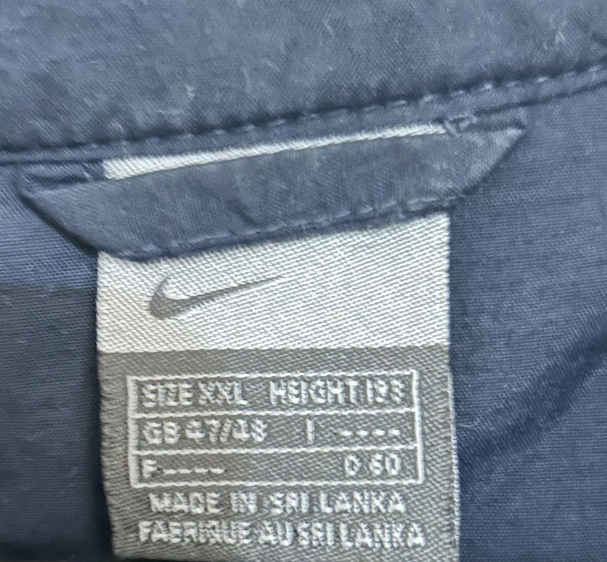 Nike Vintage Nike Windbreaker (Navy) Size US XXL / EU 58 / 5 - 4 Thumbnail