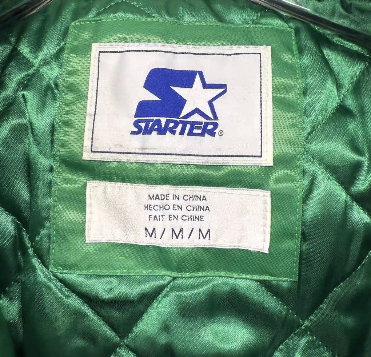 Starter STARTER x NBA Boston Celtics Satin Baseball Jacket J32 Size US M / EU 48-50 / 2 - 6 Thumbnail