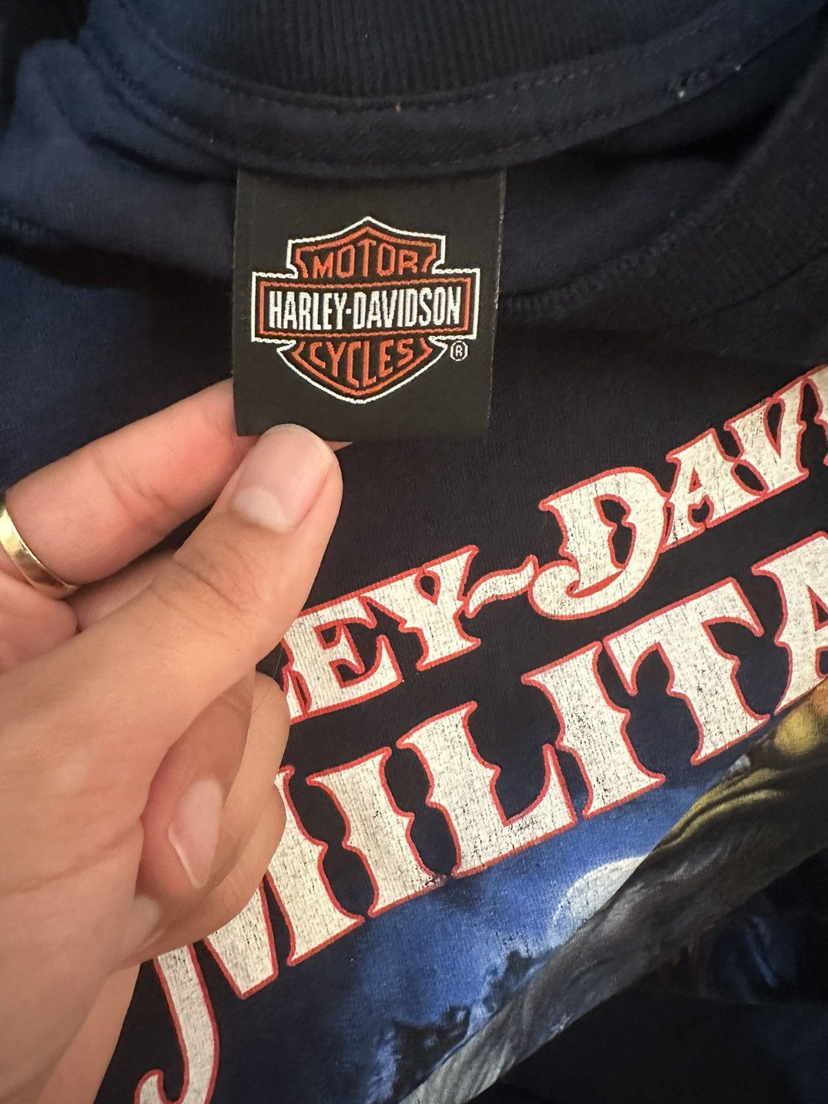 Harley Davidson Military Harley Davidson Size US XL / EU 56 / 4 - 2 Thumbnail