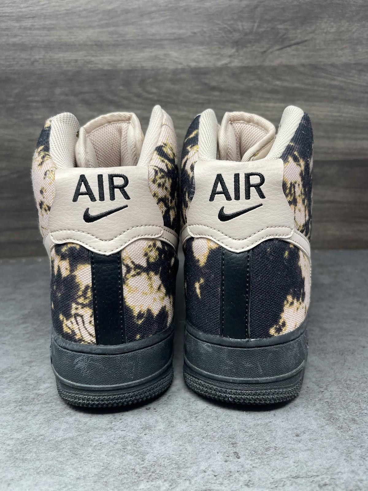 Nike Nike Air Force 1 High Acid Wash Sneakers Mens Size 9 Black Size US 9 / EU 42 - 6 Thumbnail