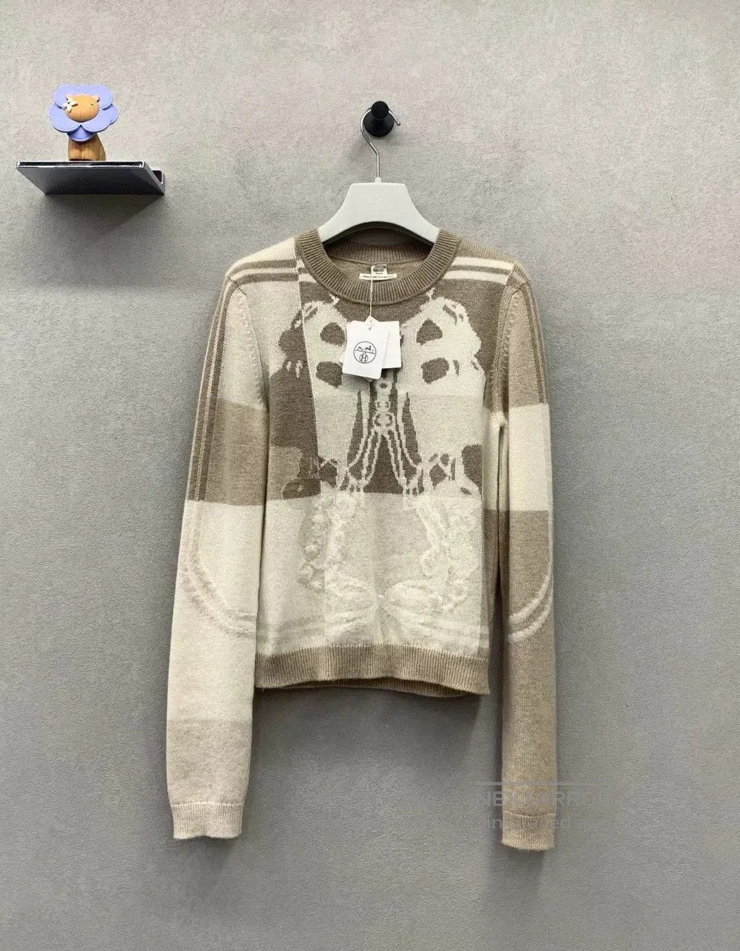 Hermes Hermes Linen Cashmere Sweater. Size S / US 4 / IT 40 - 1 Thumbnail
