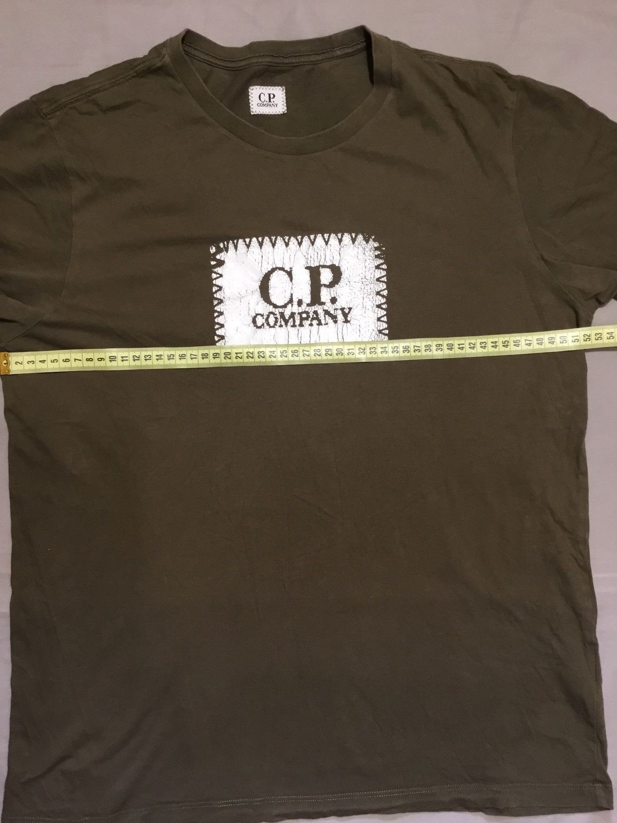 C.P. Company C.P. Company mens cotton t-shirt, size L Khaki Size US L / EU 52-54 / 3 - 5 Thumbnail