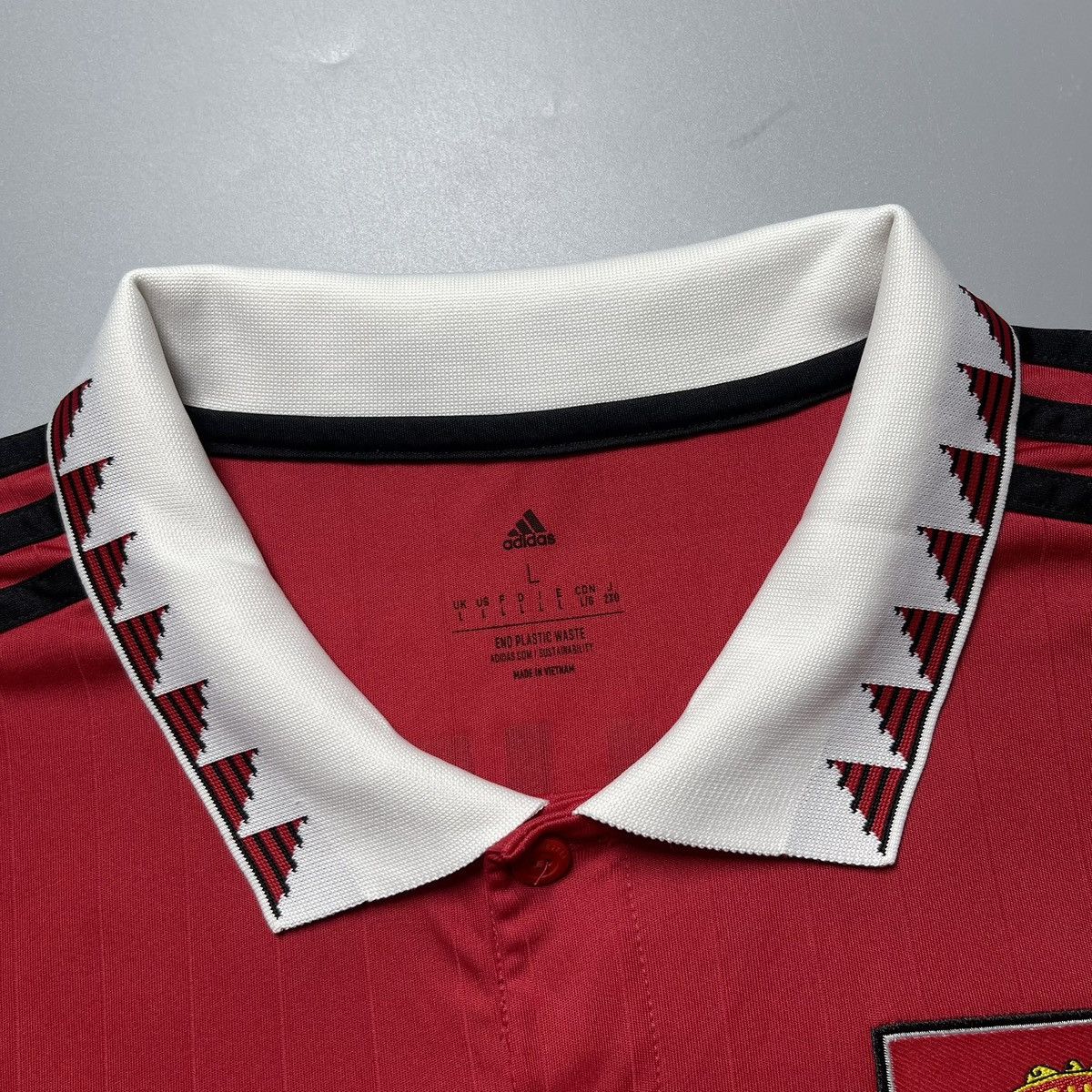Vintage MAN UNITED ADIDAS 2022/2023 SOCCER HOME JERSEY #10 RASHFORD Size US L / EU 52-54 / 3 - 5 Thumbnail