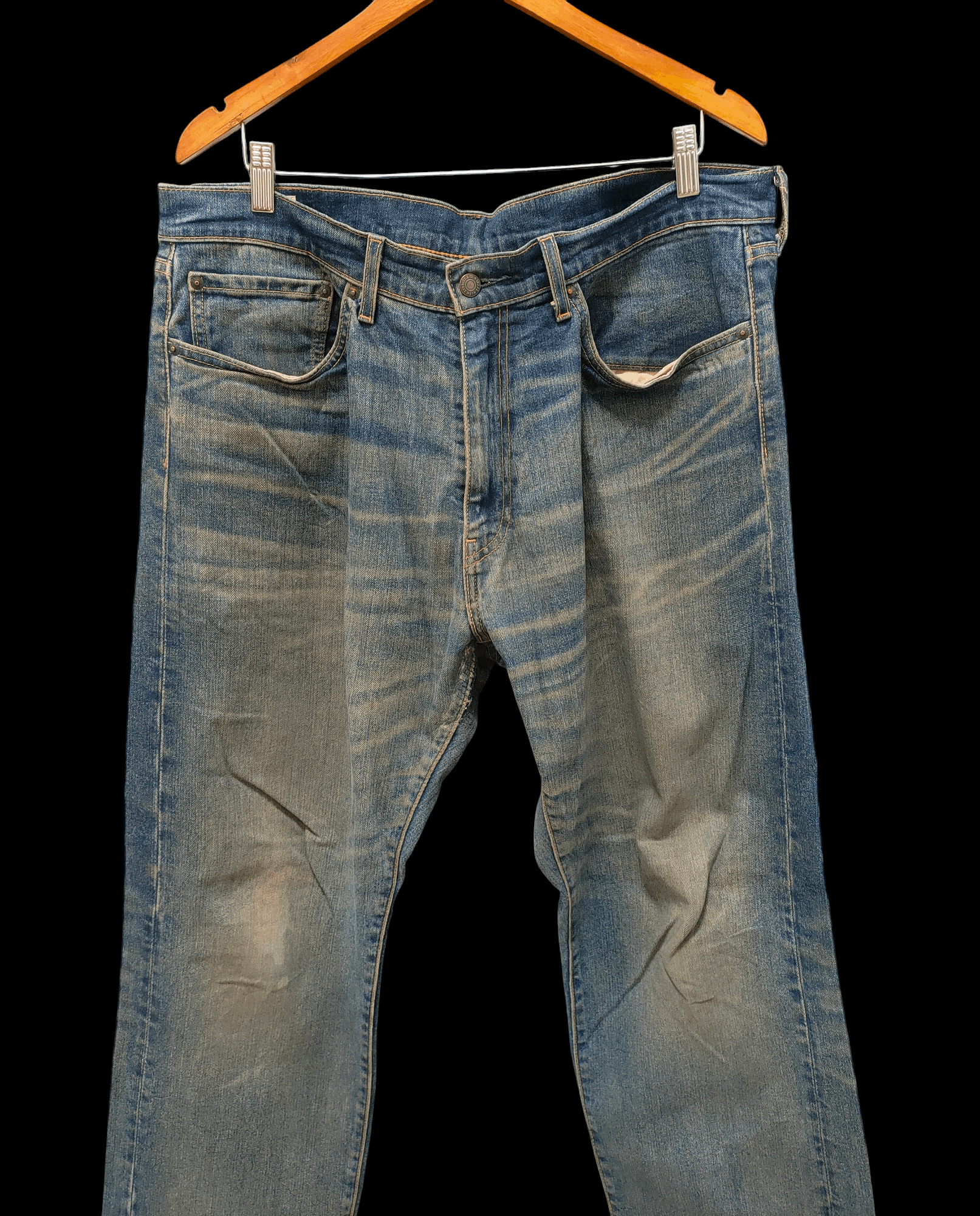 Levi's × Levi's Vintage Clothing 💥Flared Mudwash Levis Big E 505 💥 Size US 38 / EU 54 - 4 Thumbnail