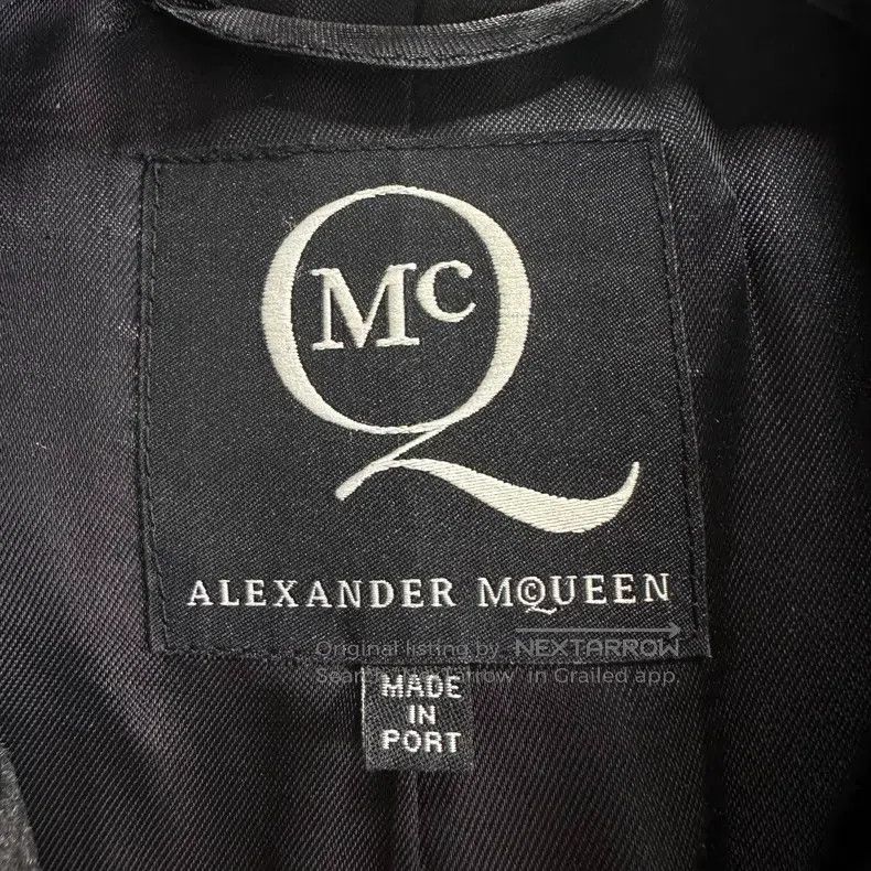 Alexander McQueen ALEXANDER MCQUEEN Biker Style Zippered Jacket Coat Size US S / EU 44-46 / 1 - 6 Thumbnail