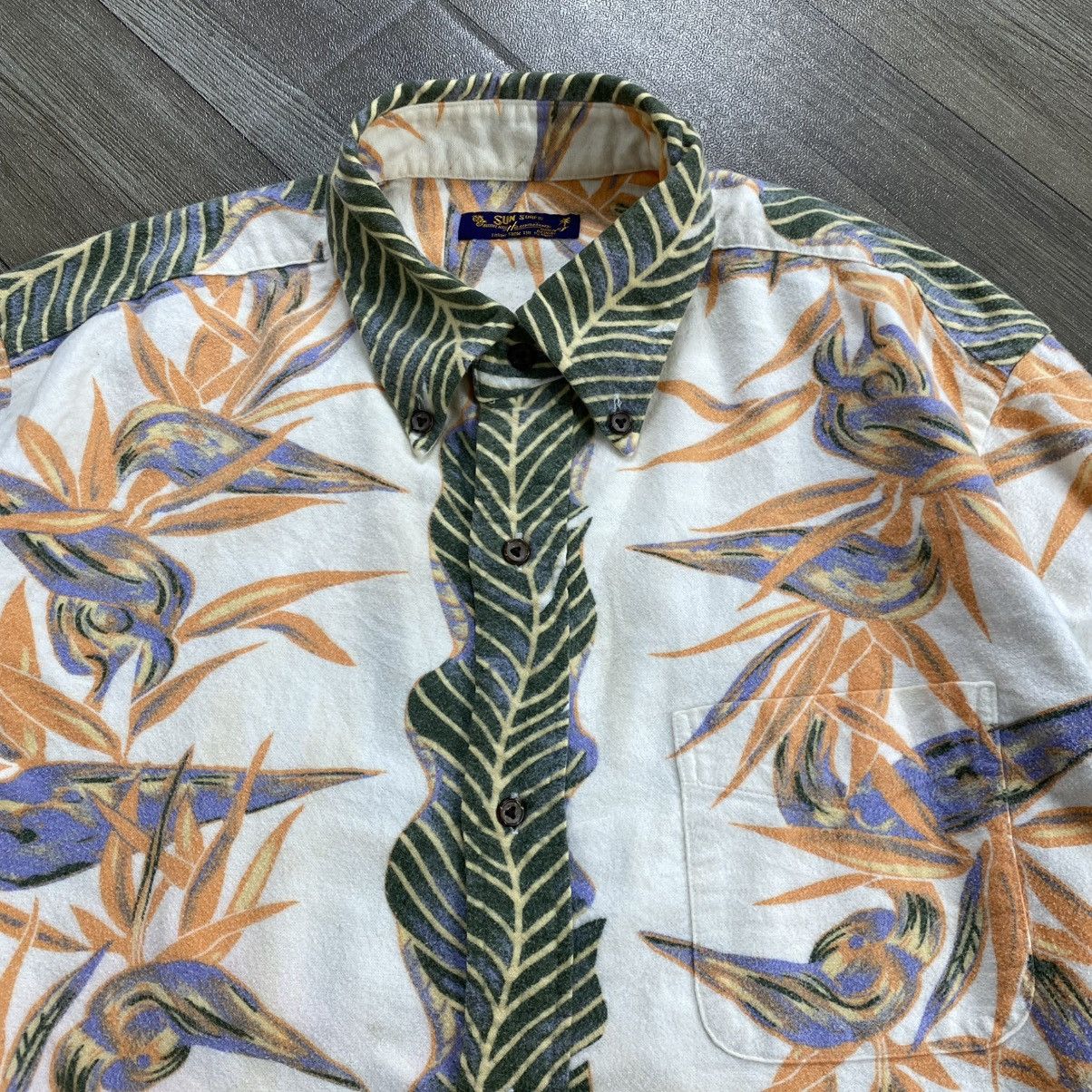 Sun Surf Vintage Sun Surf Toyo Enterprise Floral Hawaiian Long Shirt Size US L / EU 52-54 / 3 - 5 Thumbnail