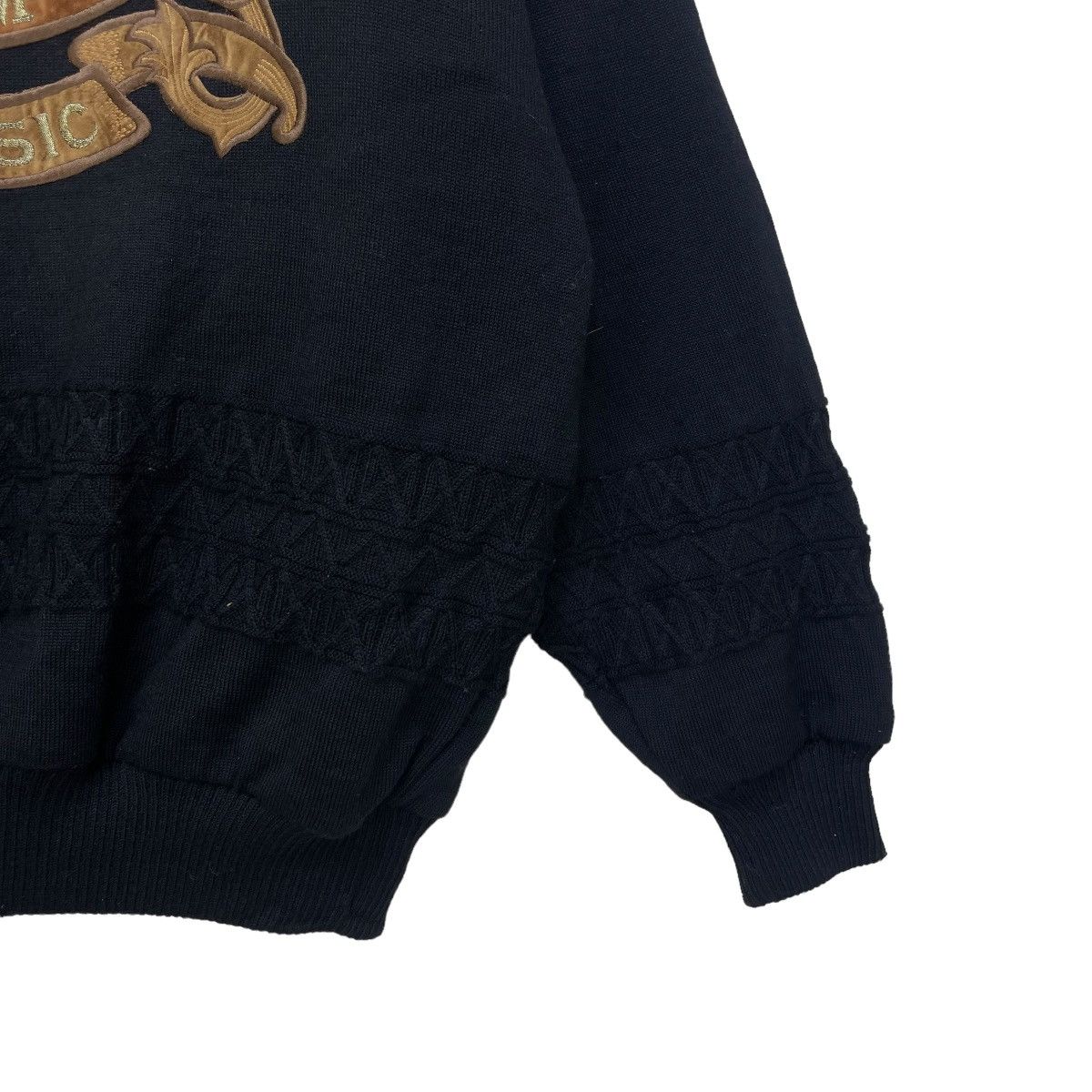 Other Japanese Brand Giovanuomo Knit Big Logo Jacket Size US M / EU 48-50 / 2 - 6 Thumbnail