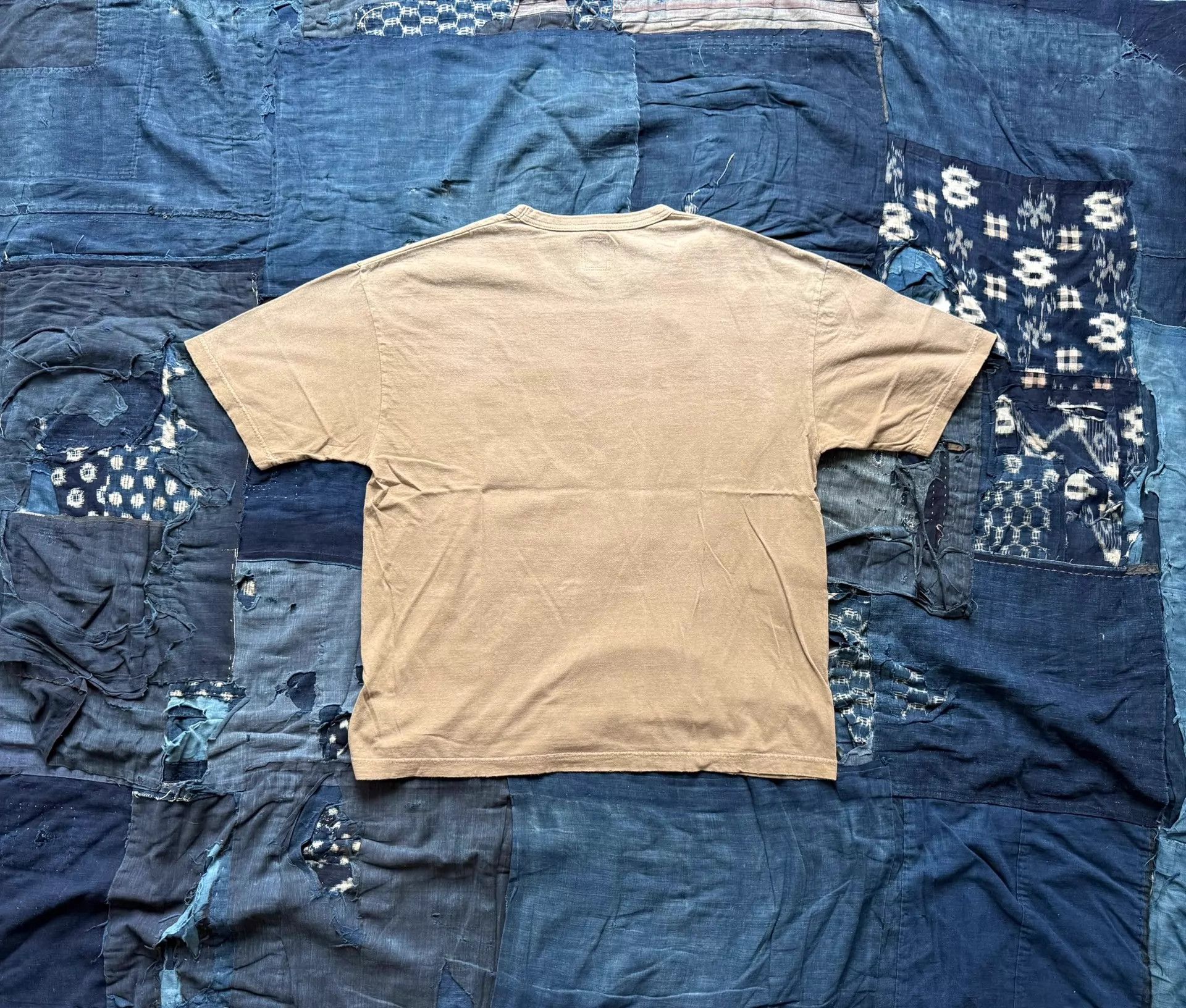 Visvim VISVIM 26SS JUMBO TEE Washed Distressed LetterPrint Brown Size US S / EU 44-46 / 1 - 2 Thumbnail
