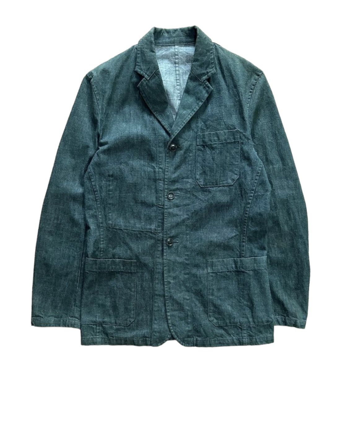 Japanese Brand × Melrose Melrose Men's Denim Jacket Size US S / EU 44-46 / 1 - 1 Thumbnail