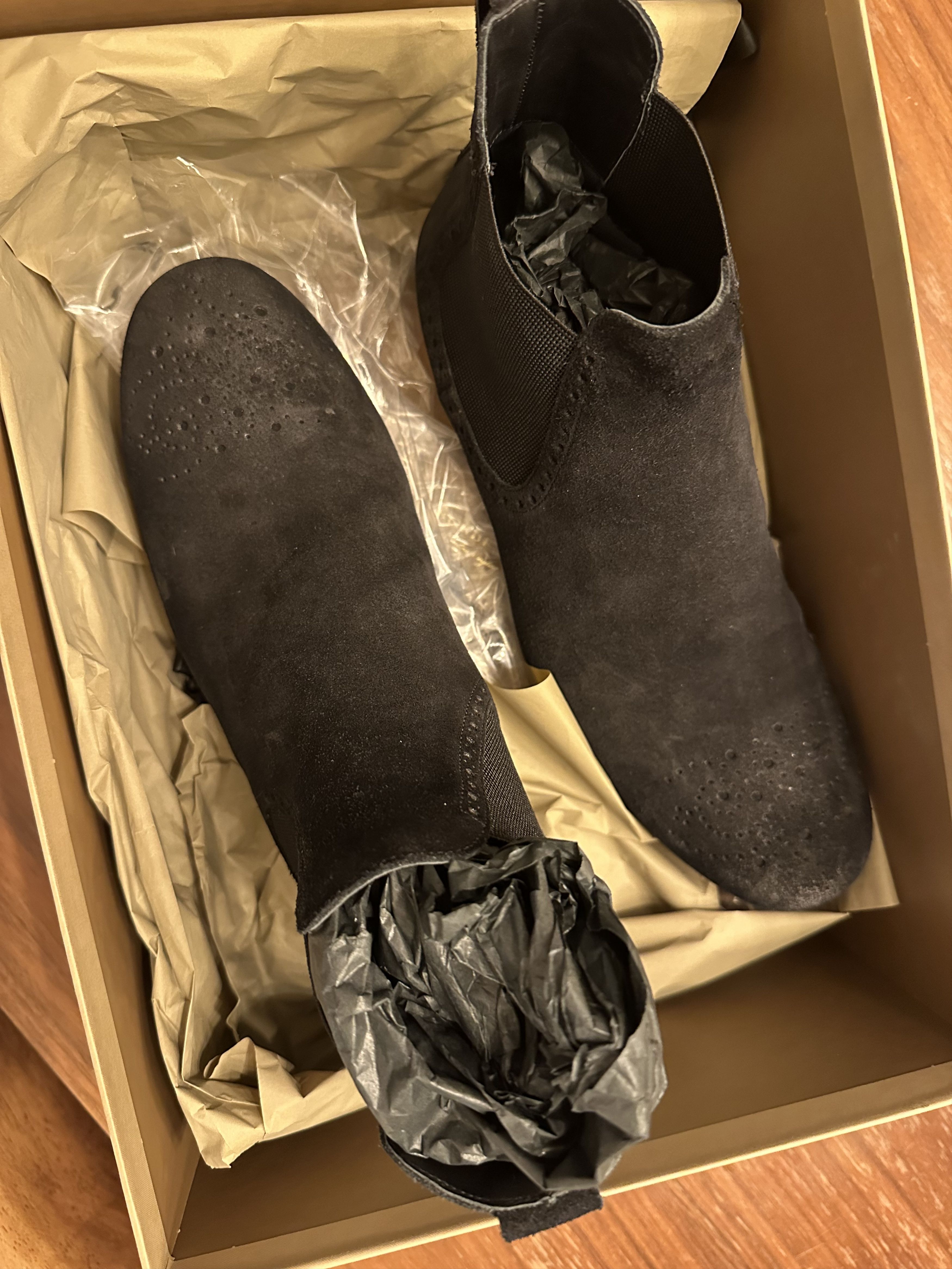 Burberry navy boots Size US 8 / EU 41 - 3 Thumbnail