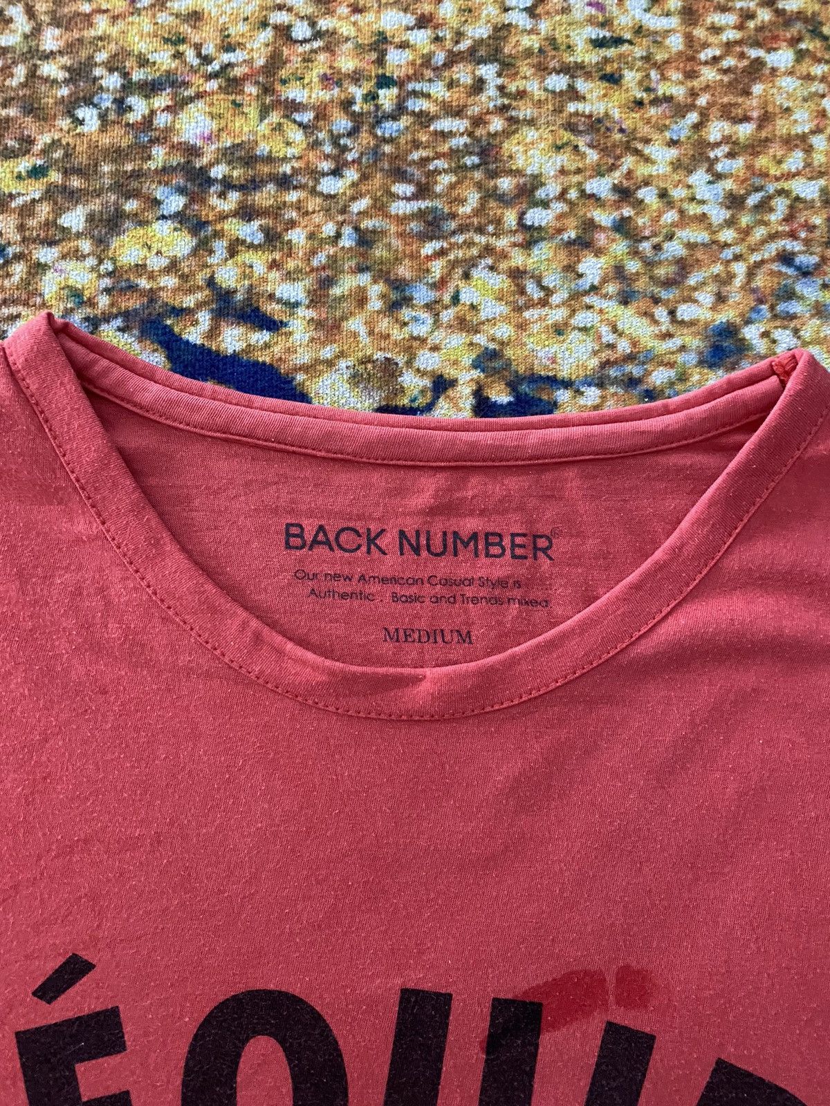 Designer × Japanese Brand Back Number L'equipe Tshirt🚄 Size US M / EU 48-50 / 2 - 3 Thumbnail