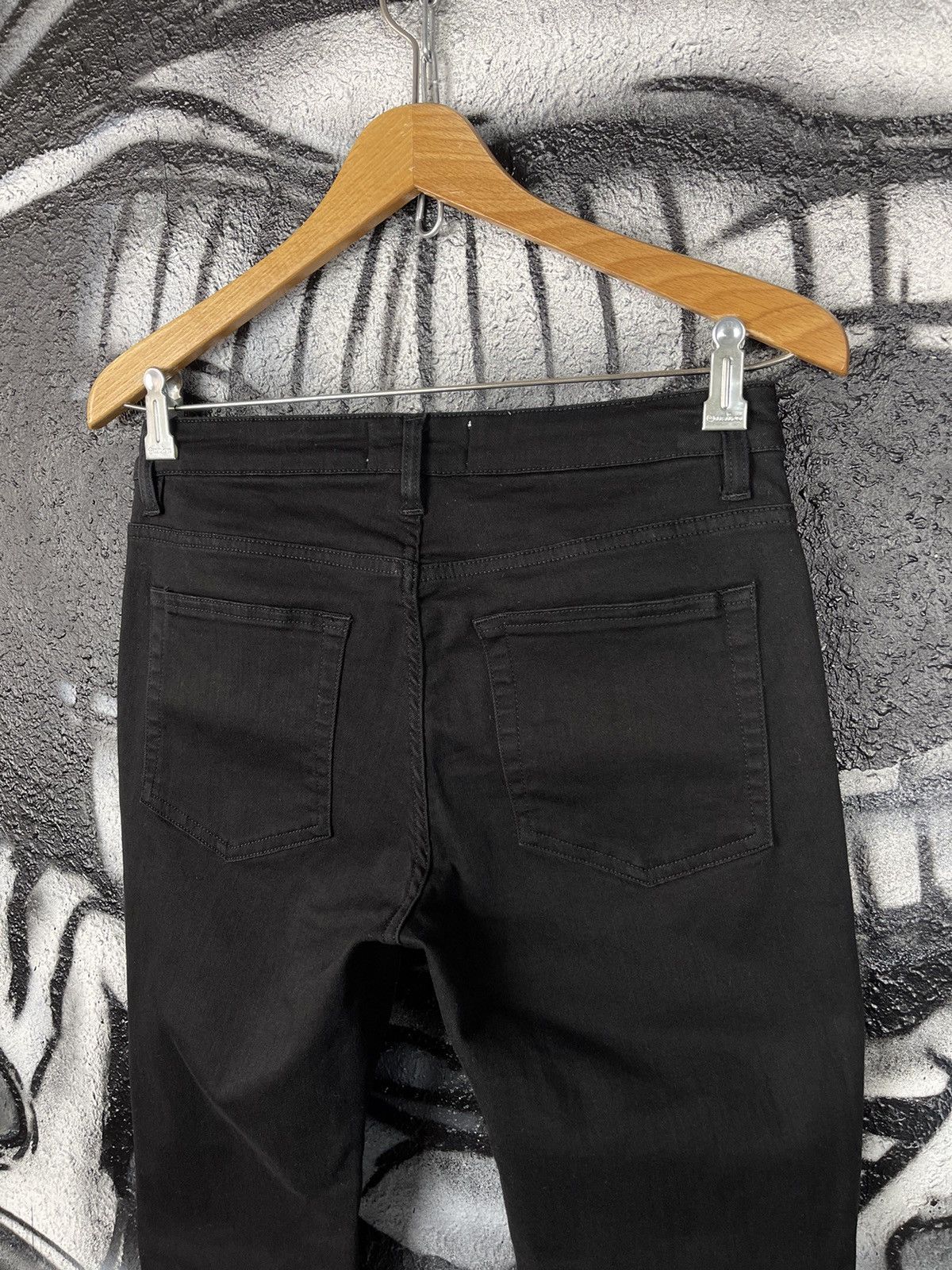 Acne Studios Acne Studios Flex S Black Slim Fit Women’s Jeans Size W30 Size 30" / US 8 / IT 44 - 8 Thumbnail