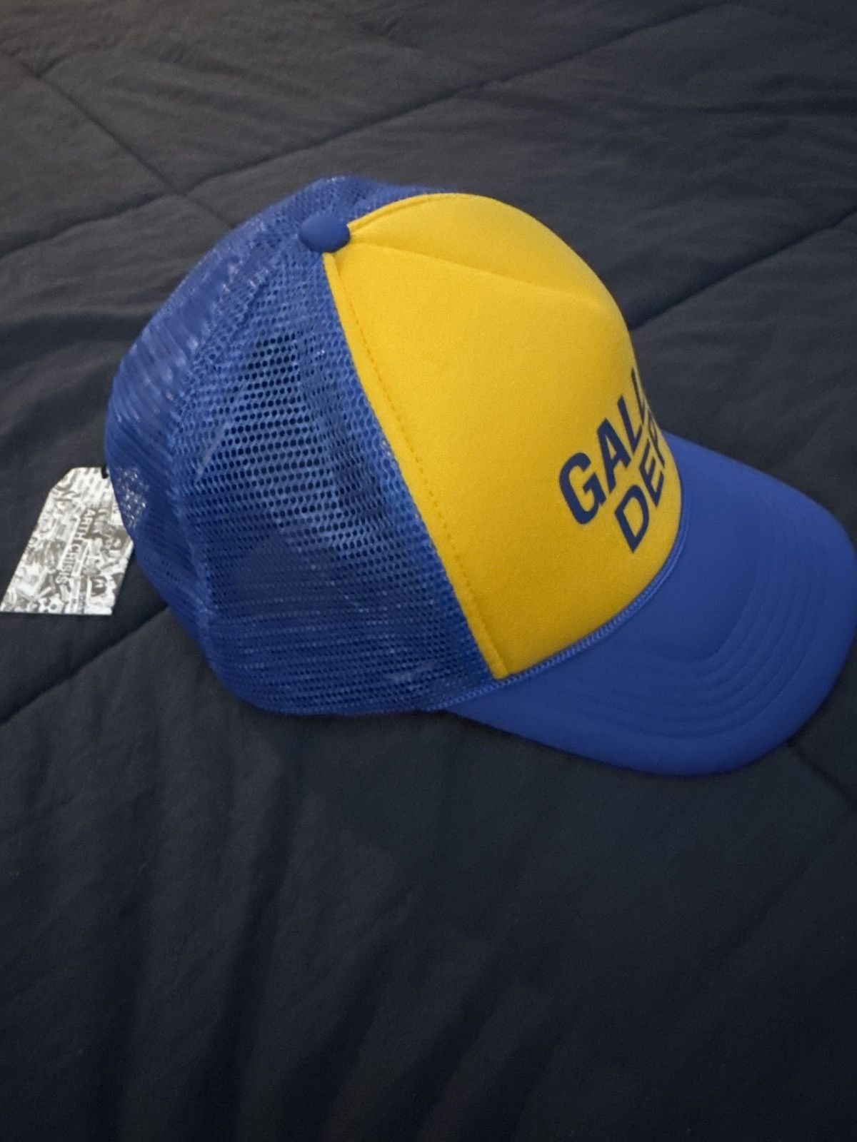 Gallery Dept. Gallery Dept Trucker Hat Blue/Yellow Size ONE SIZE - 2 Thumbnail