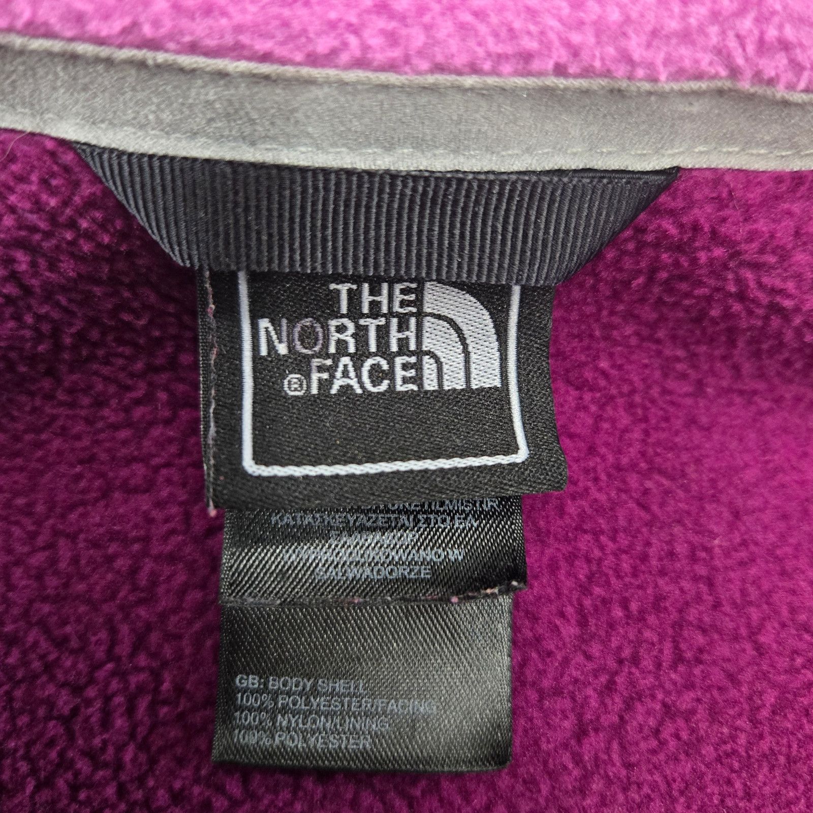 The North Face The North Face Purple Fleece Jacket Size Small Size S / US 4 / IT 40 - 7 Thumbnail