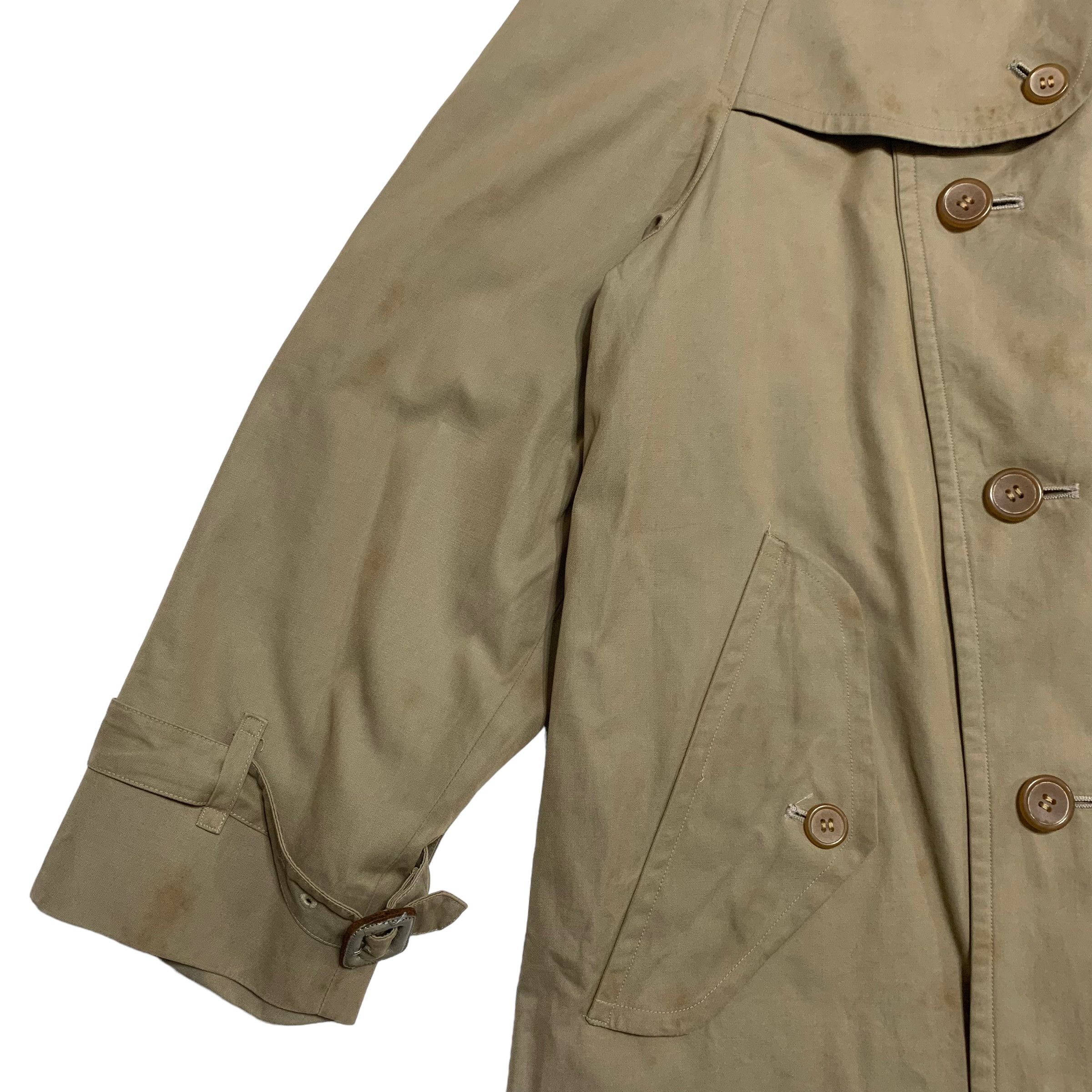 Burberry Vintage 70s Burberrys Double Breast Trench Coat Size US L / EU 52-54 / 3 - 2 Thumbnail