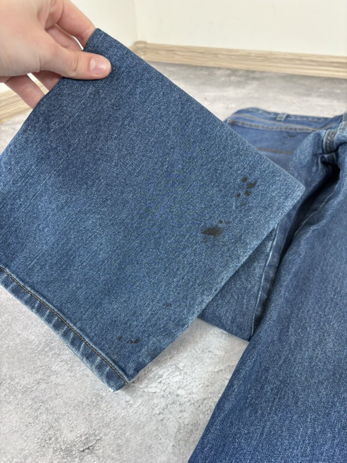 Dickies Dickies Men’s Carpenter Denim Jeans Flex Relaxed Straight Size US 38 / EU 54 - 4 Thumbnail