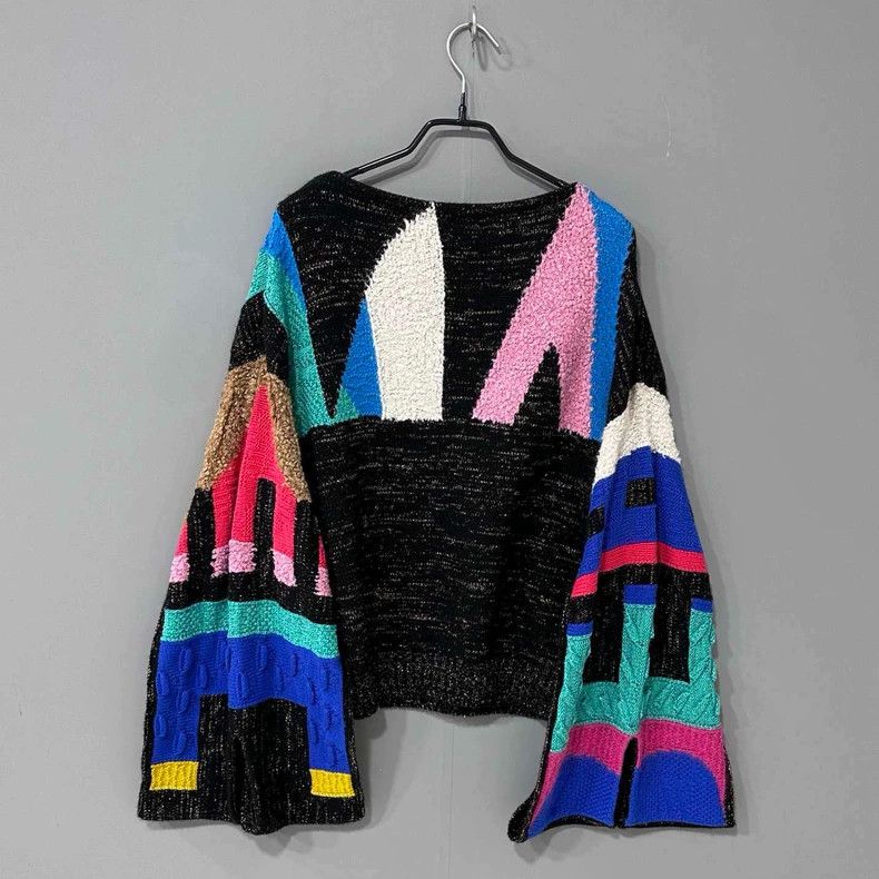 Chanel Chanel Egyptian geometric pattern knitted sweater Size S / US 4 / IT 40 - 3 Thumbnail