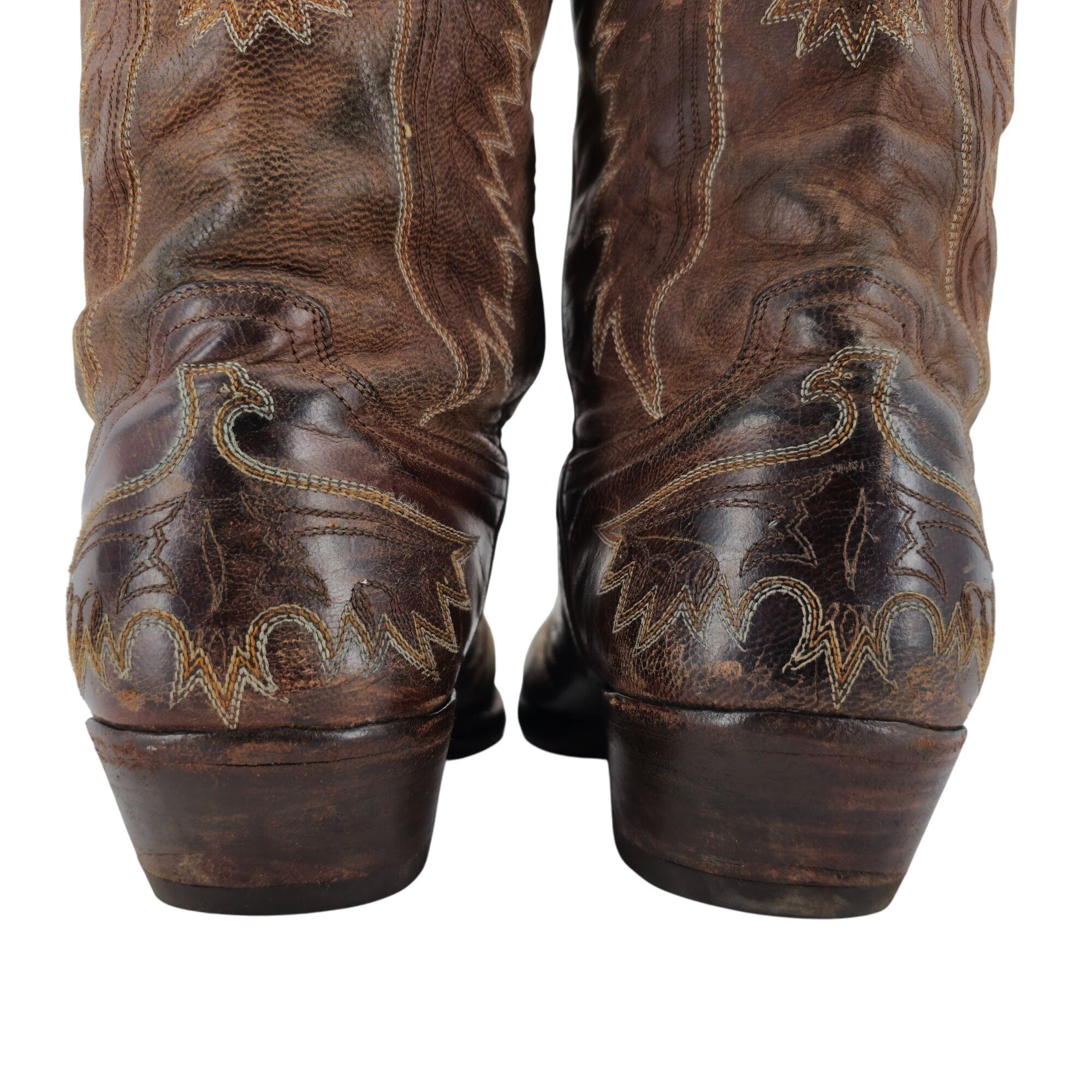 Old Gringo Old Gringo Eagle Snip Toe Men 9.5D Brown Leather Cowboy Boot Size US 9.5 / EU 42-43 - 8 Thumbnail