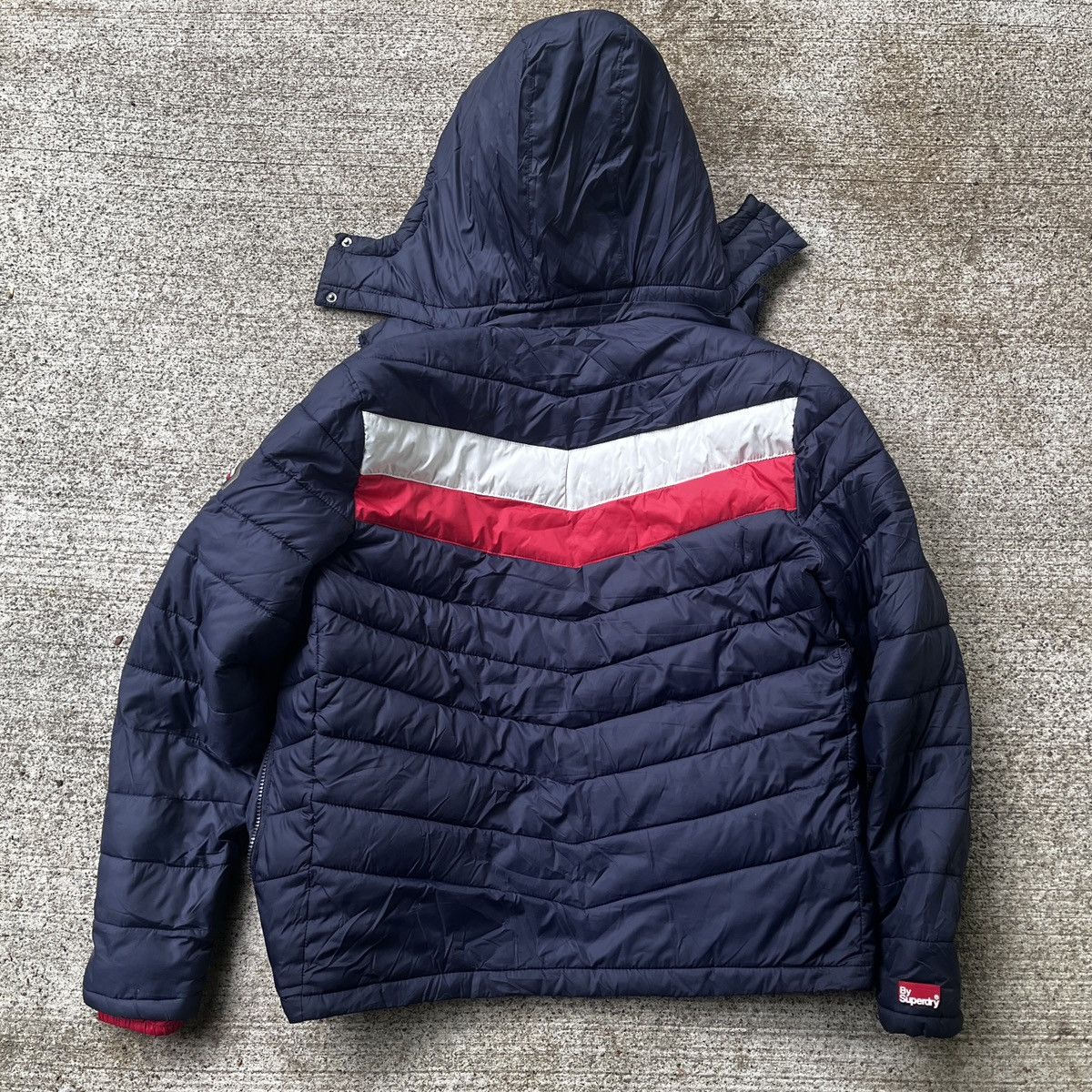 Superdry Superdry Men's Chevron Fuji Jacket Navy Size S Size US S / EU 44-46 / 1 - 9 Thumbnail