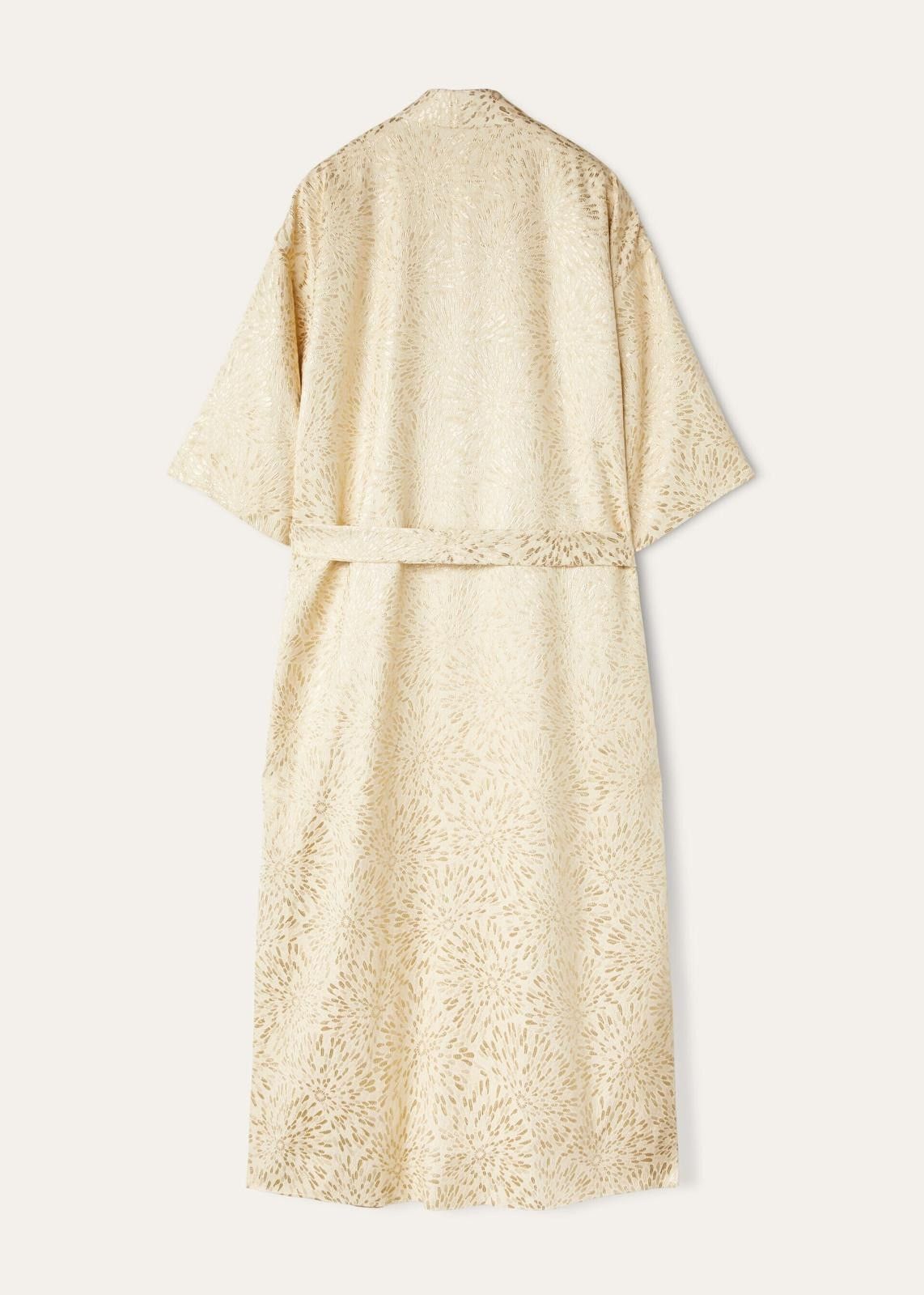 Loro Piana o1srvl11e0525 FAO3435 Silk Maisy Coat in Golden Size S / US 4 / IT 40 - 2 Thumbnail