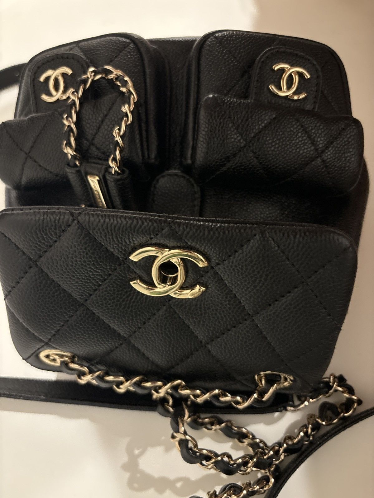 Chanel Chanel Small Duma Caviar Size ONE SIZE - 6 Thumbnail