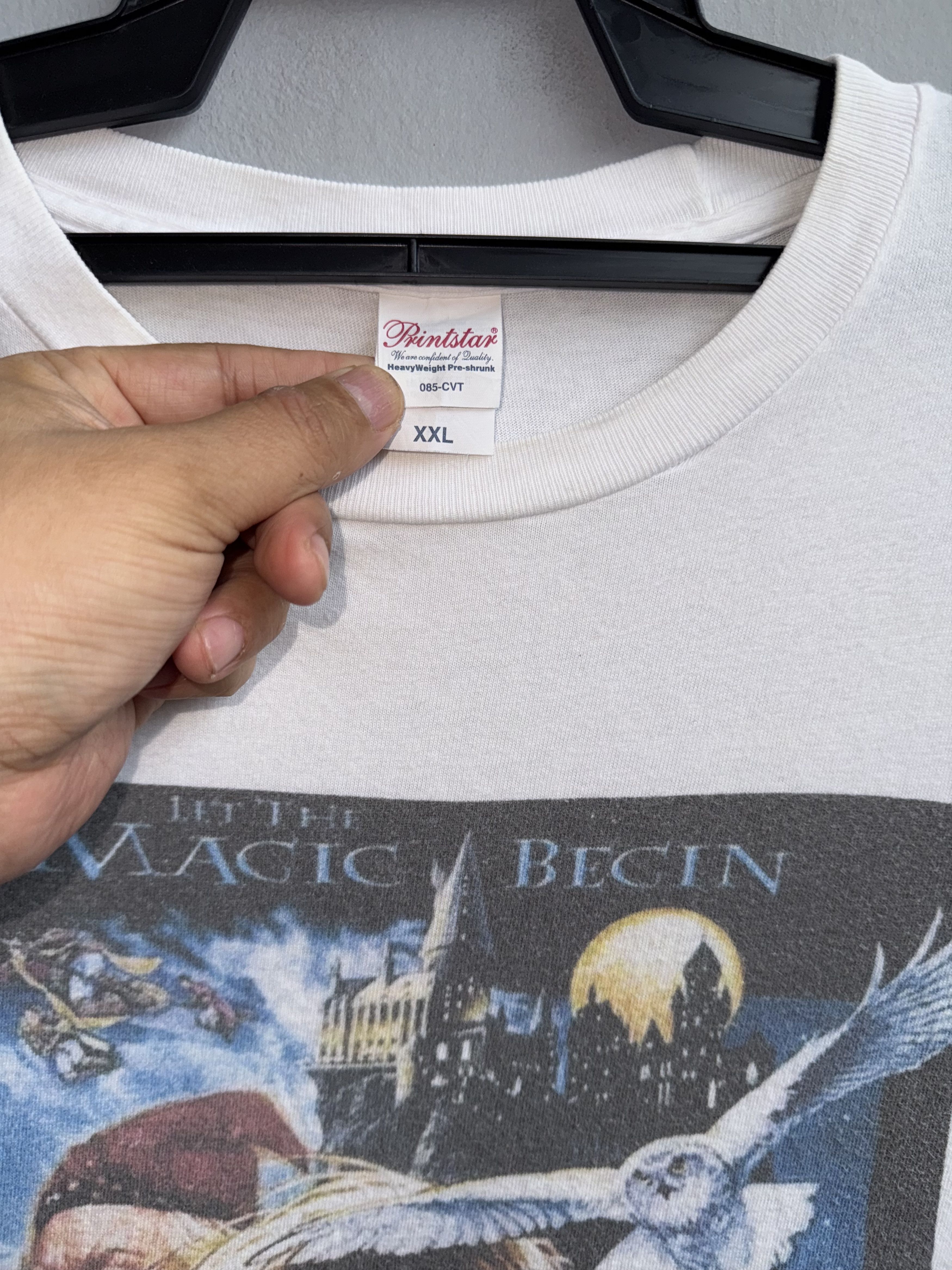 Expert Horror Harry Potter And The Sorcerer's Stone Movie Poster Shirt Size US XL / EU 56 / 4 - 3 Thumbnail