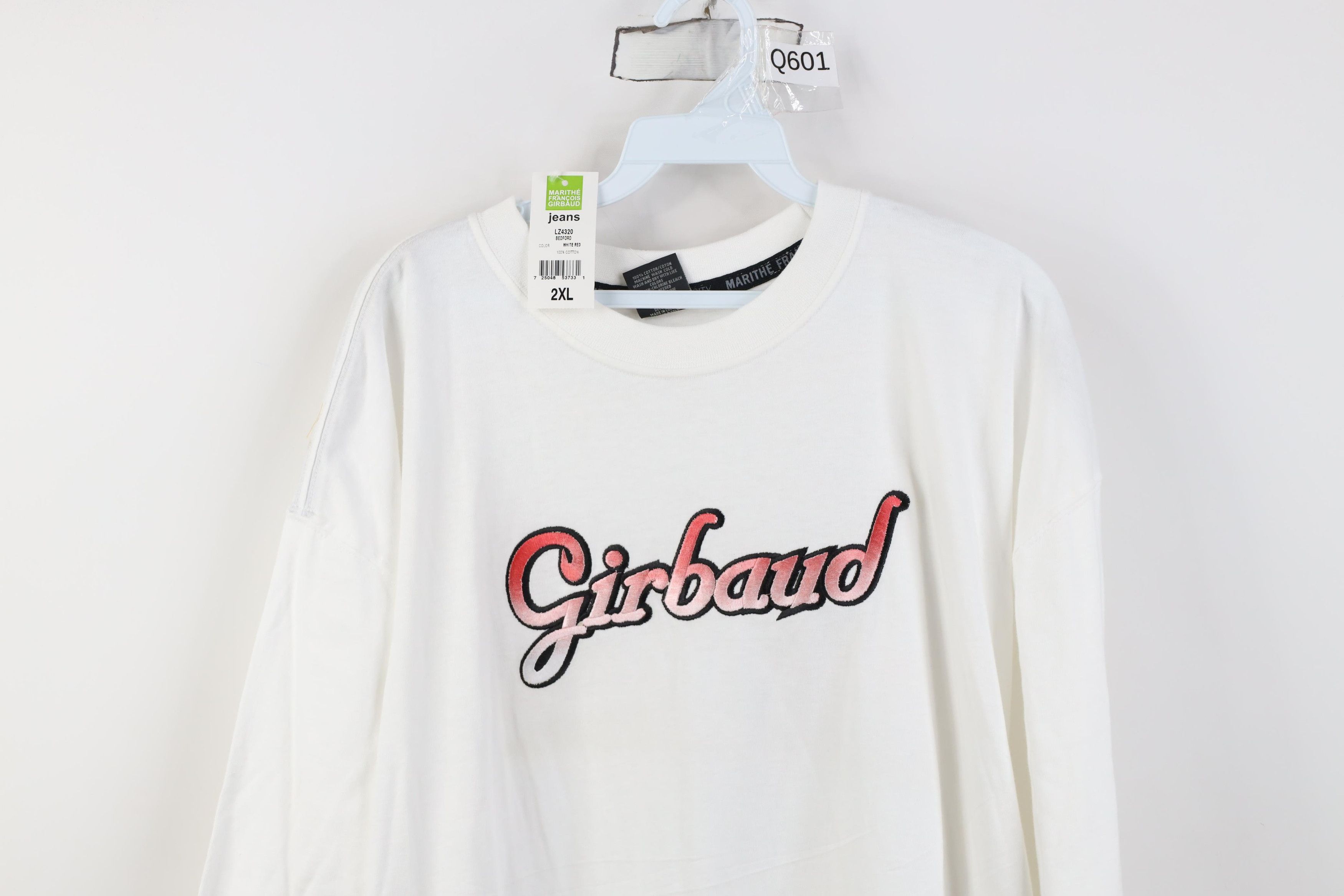 Marithe + Francois Girbaud Deadstock Vintage 90s Marithe Francois Girbaud Spell T-Shirt Size US XXL / EU 58 / 5 - 2 Thumbnail