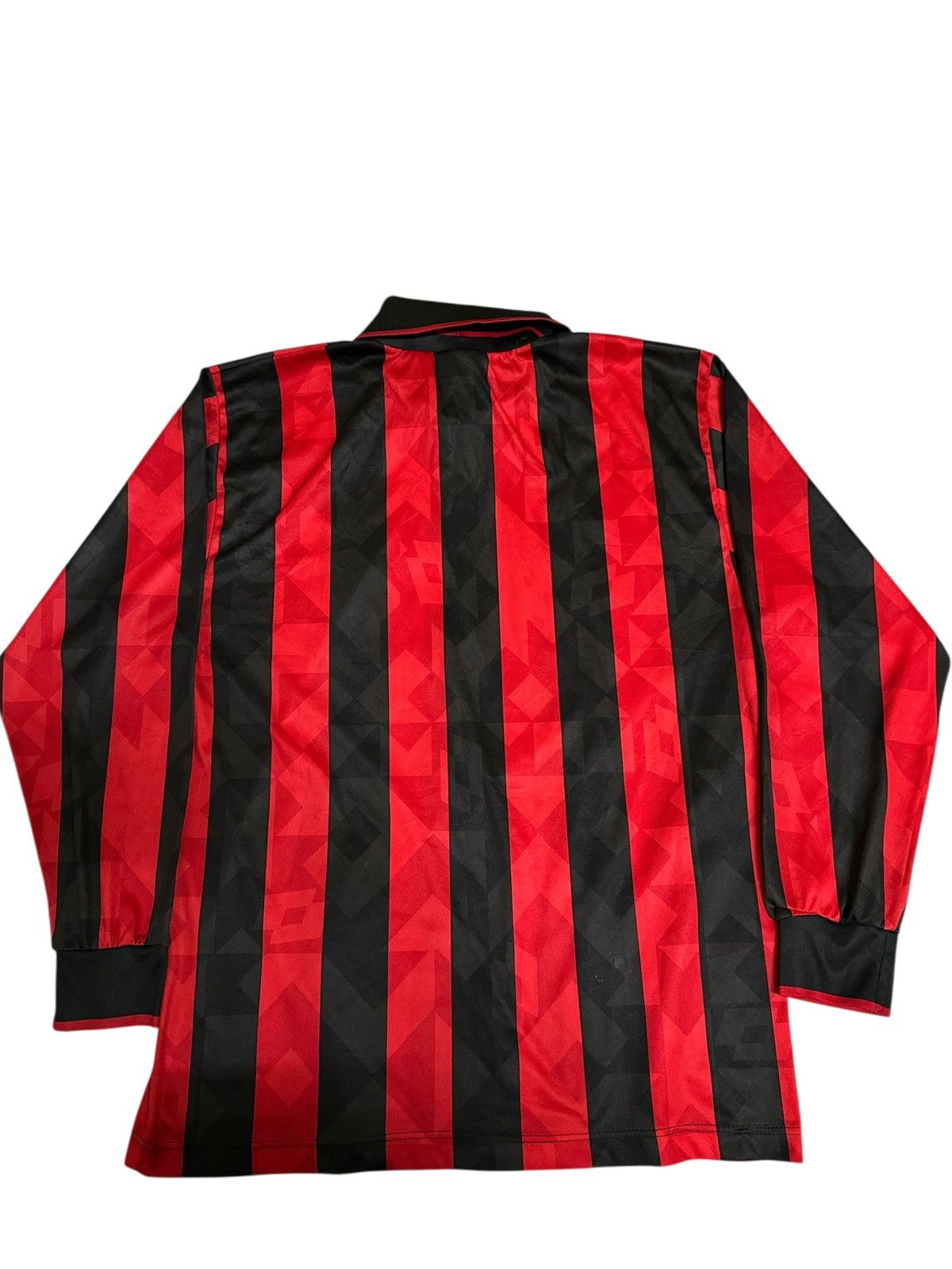 Vintage Vintage Lotto Ac Milan Long Sleeve Jersey . Size US L / EU 52-54 / 3 - 2 Thumbnail